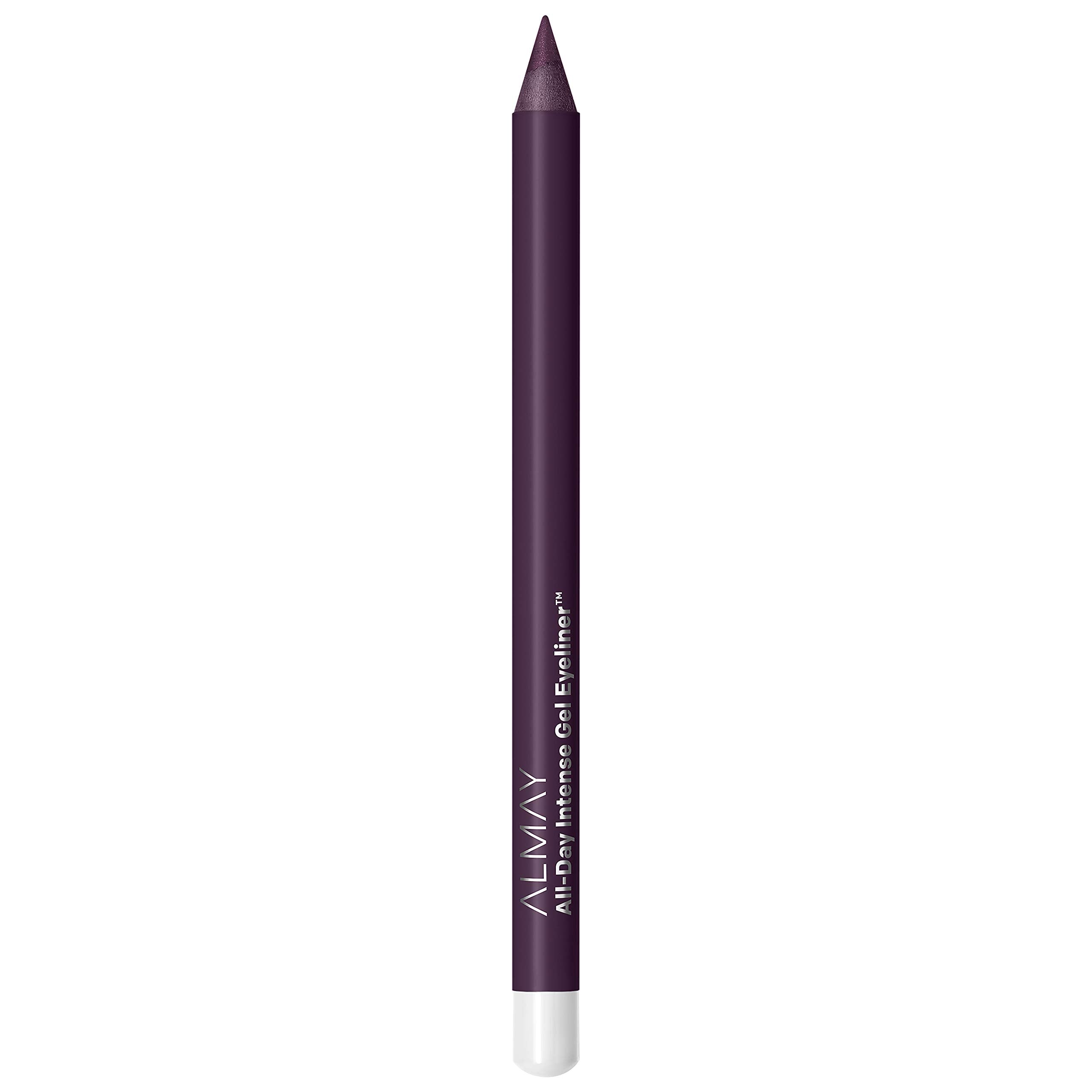 Almay Gel Eyeliner, Waterproof, Fade-Proof Eye Makeup, Easy-to-Sharpen Liner Pencil, 130 Pure Plum, 0.045 Oz