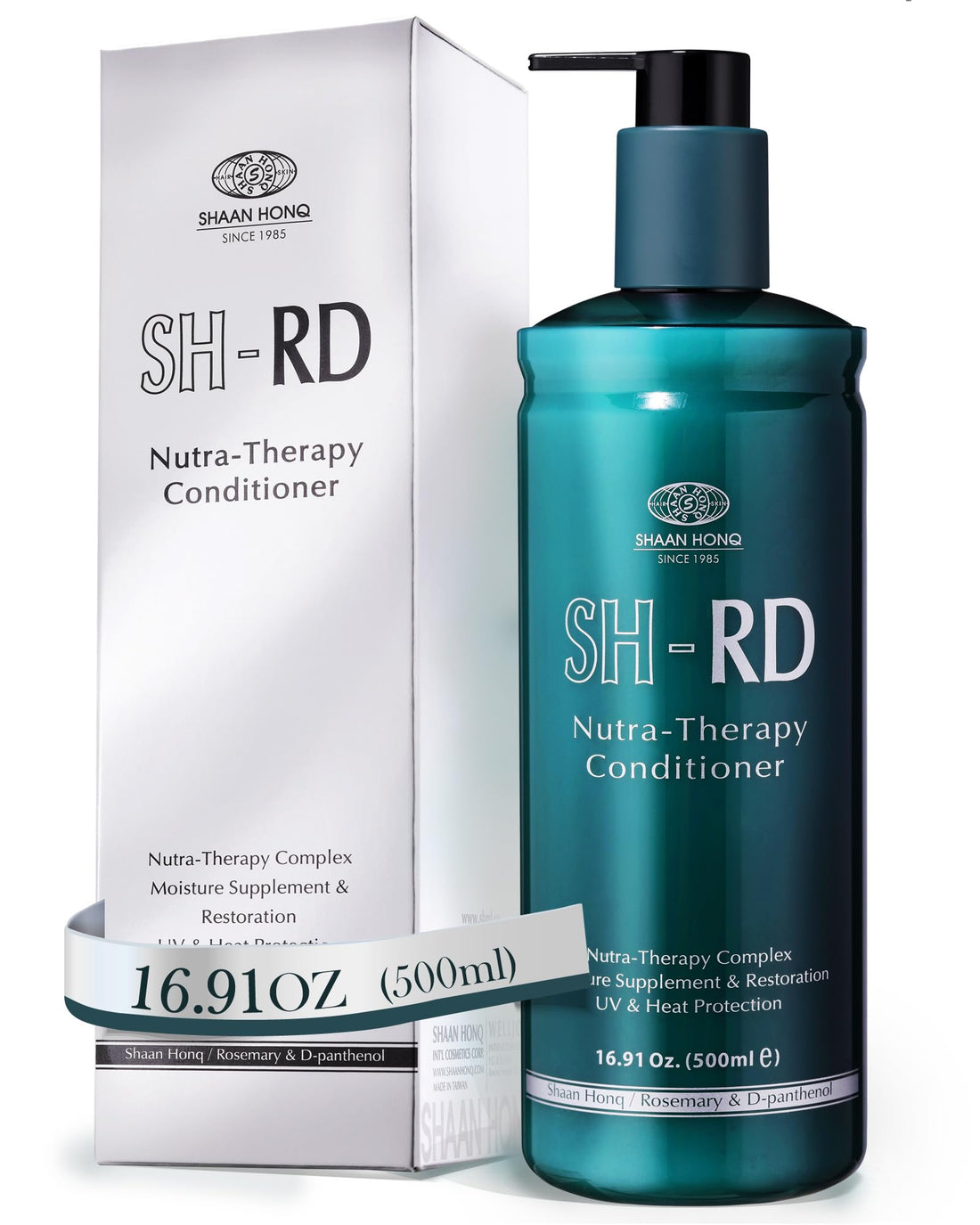 SH-RD Nutra-Therapy Conditioner for Dry Damaged Hair, 16.9oz/500ml - Protein Hair Treatment to Repair Split Ends & Moisture with Keratin for Color-Treated, Frizzy, Bleached Hair