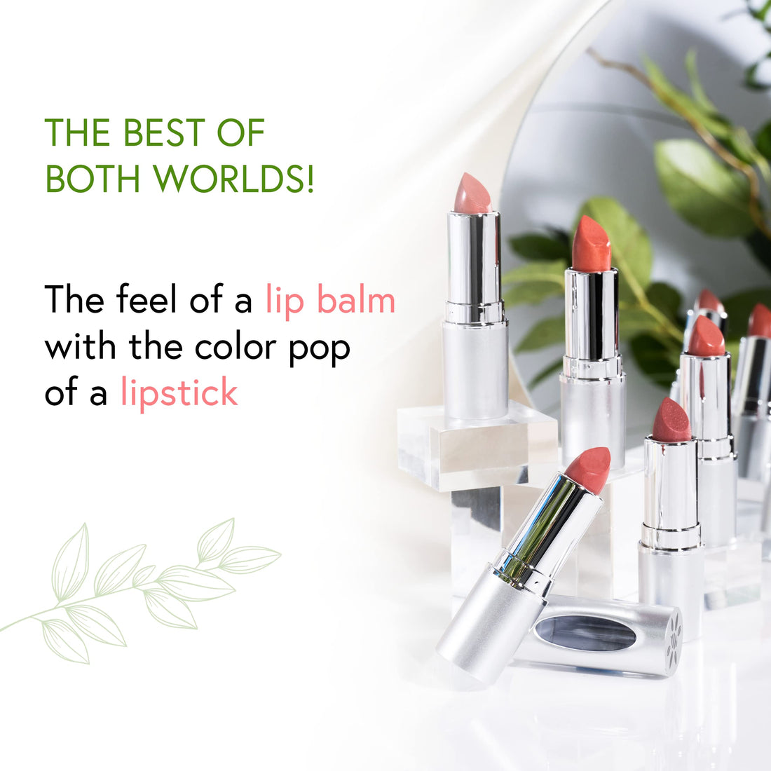 Lipstick - Truly Natural - Queen Bee Red - .13 oz by Honeybee Gardens