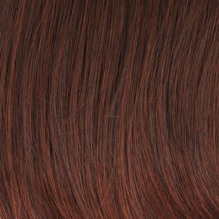 Top Pefect Hair Topper Color GL 33-130 SANGRIA - Gabor Wigs 10 Long Clip In Flexlite Synthetic Conceals Thinning Crown Head Hairpiece