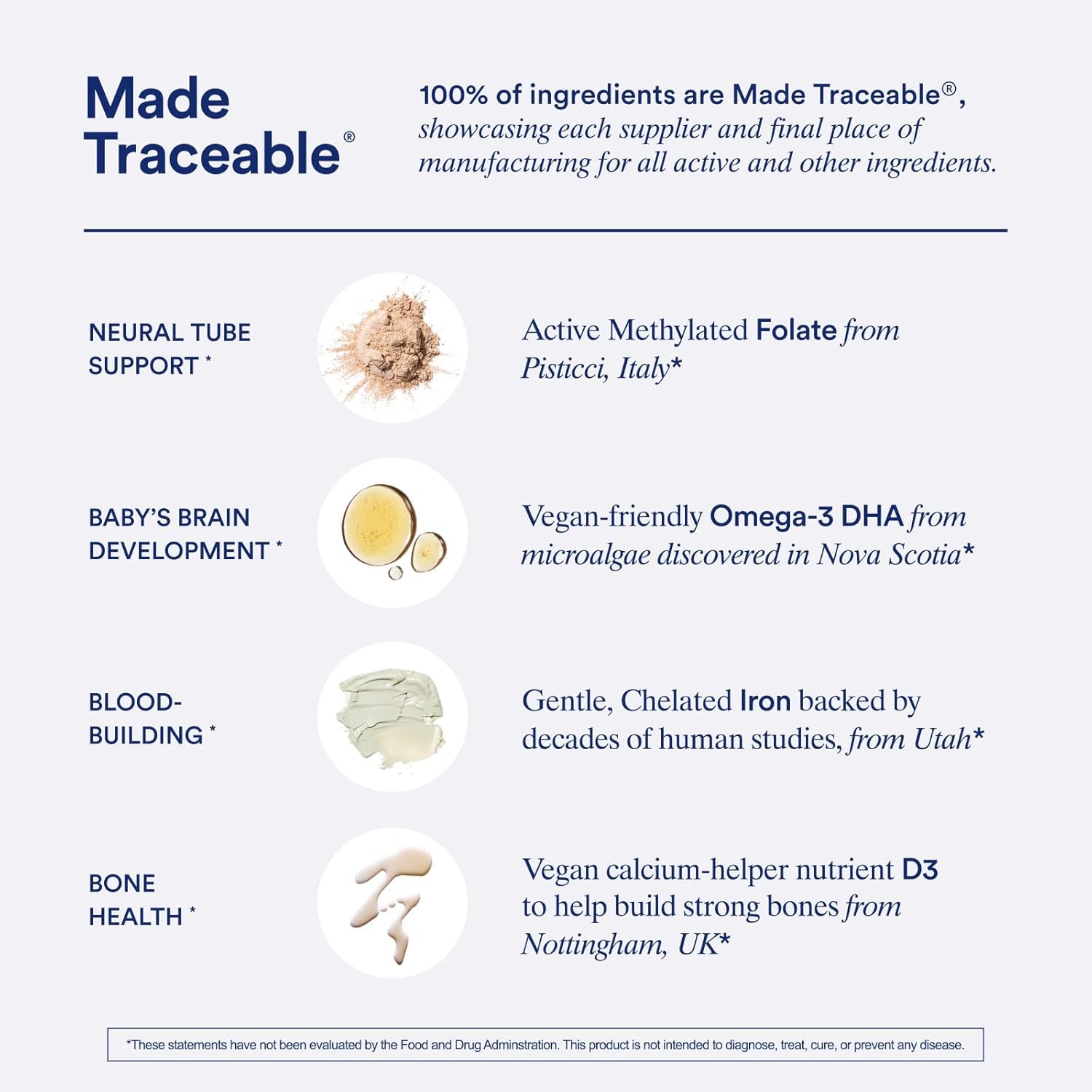 Ritual Essential for Women Prenatal Multivitamin: Folate & Choline for Neural Tube Support, Omega-3 DHA for Fetal Brain Development, Iron, Calcium-Helper D3 & K2, Non-GMO, Vegan, Mint, 30 Days