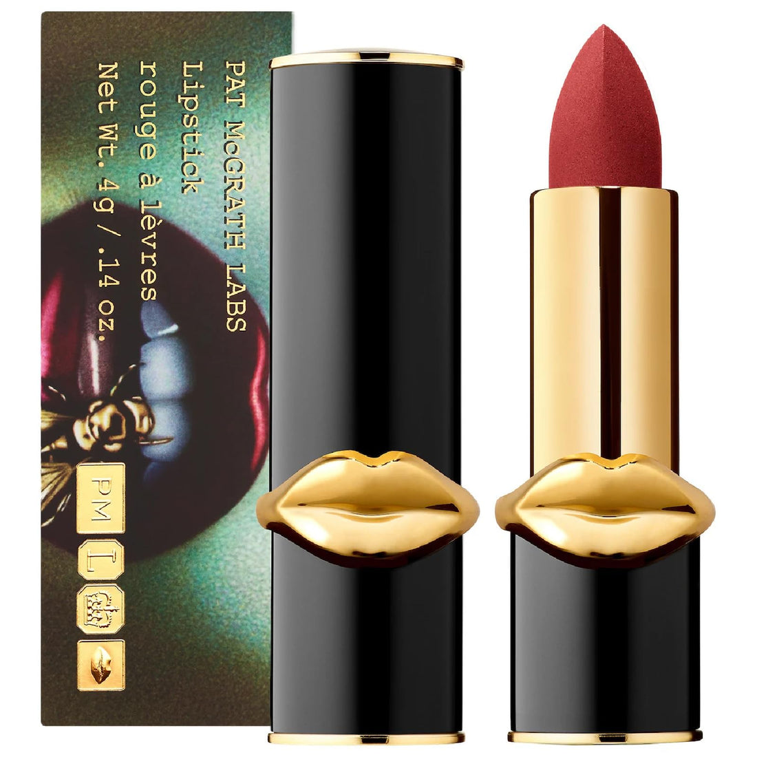 Pat Mcgrath Labs MatteTrance Heart Charm Lipstick - Omi for Women - 0.14 oz Lipstick