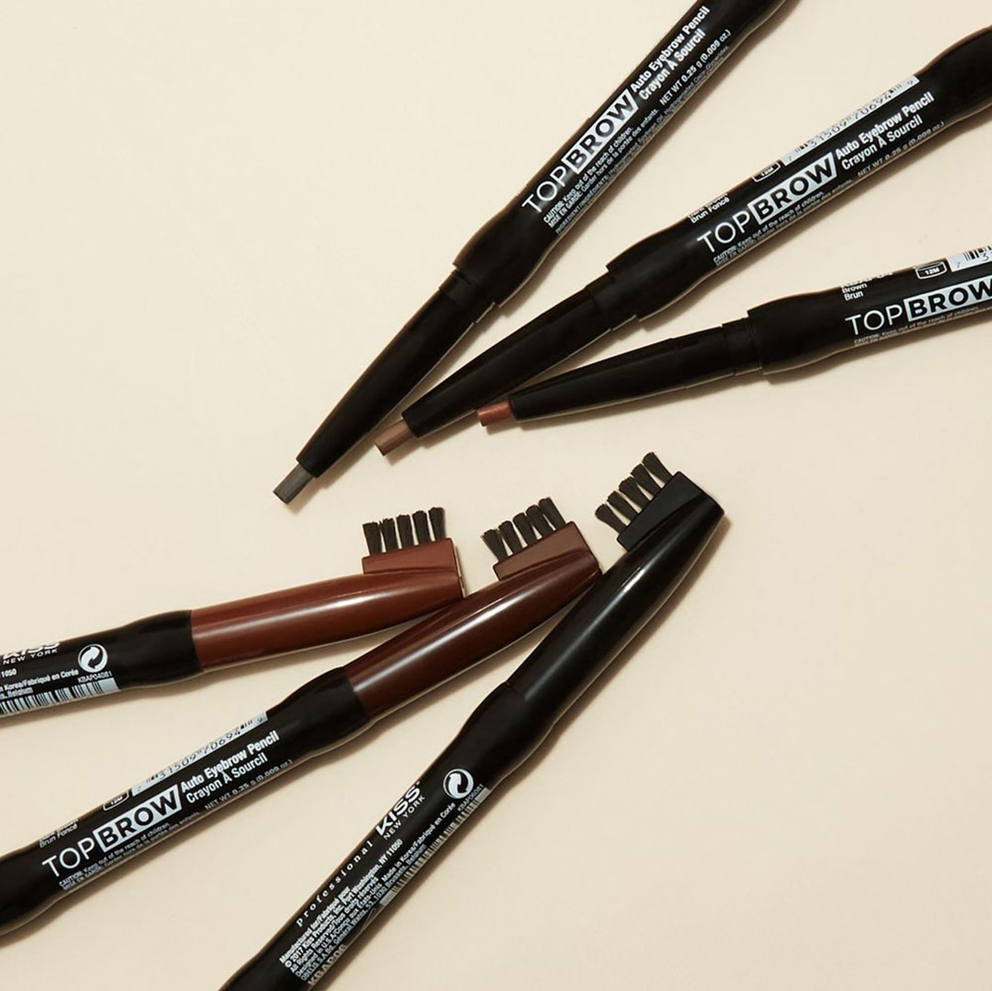 Kiss Professional TOP BROW Auto Pencil (KBAP05 DARK BROWN)