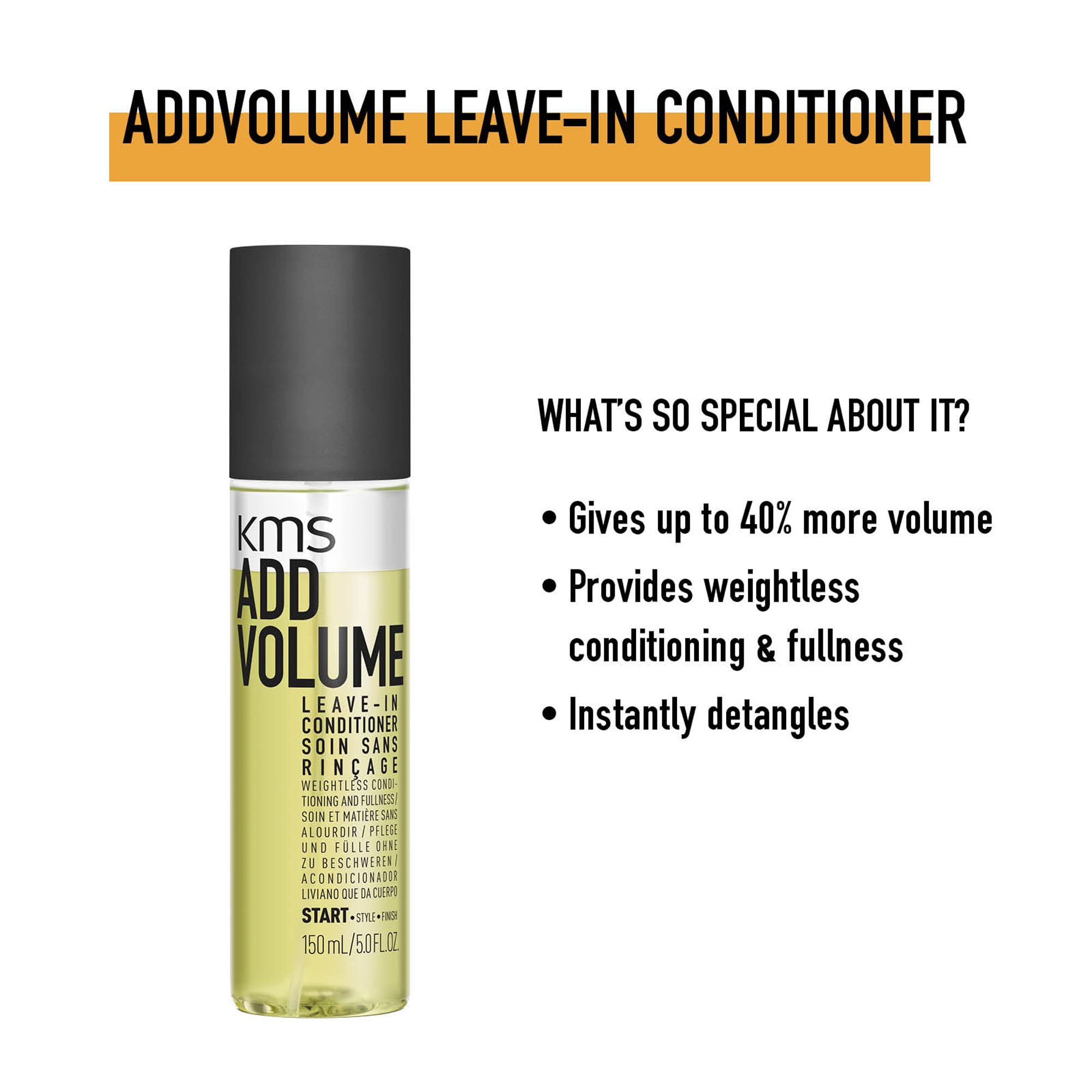 KMS California Add volume Leave-in Conditioner 150ml