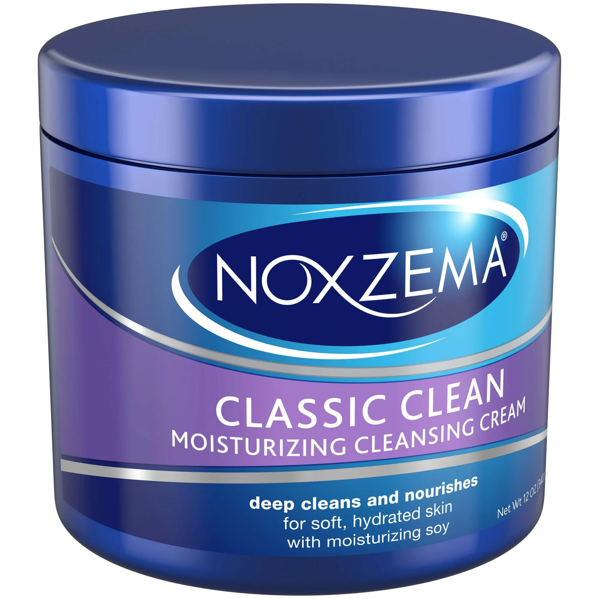 Noxzema Unisex Deep Cleansing Cream Plus Moisturizer, 12 oz