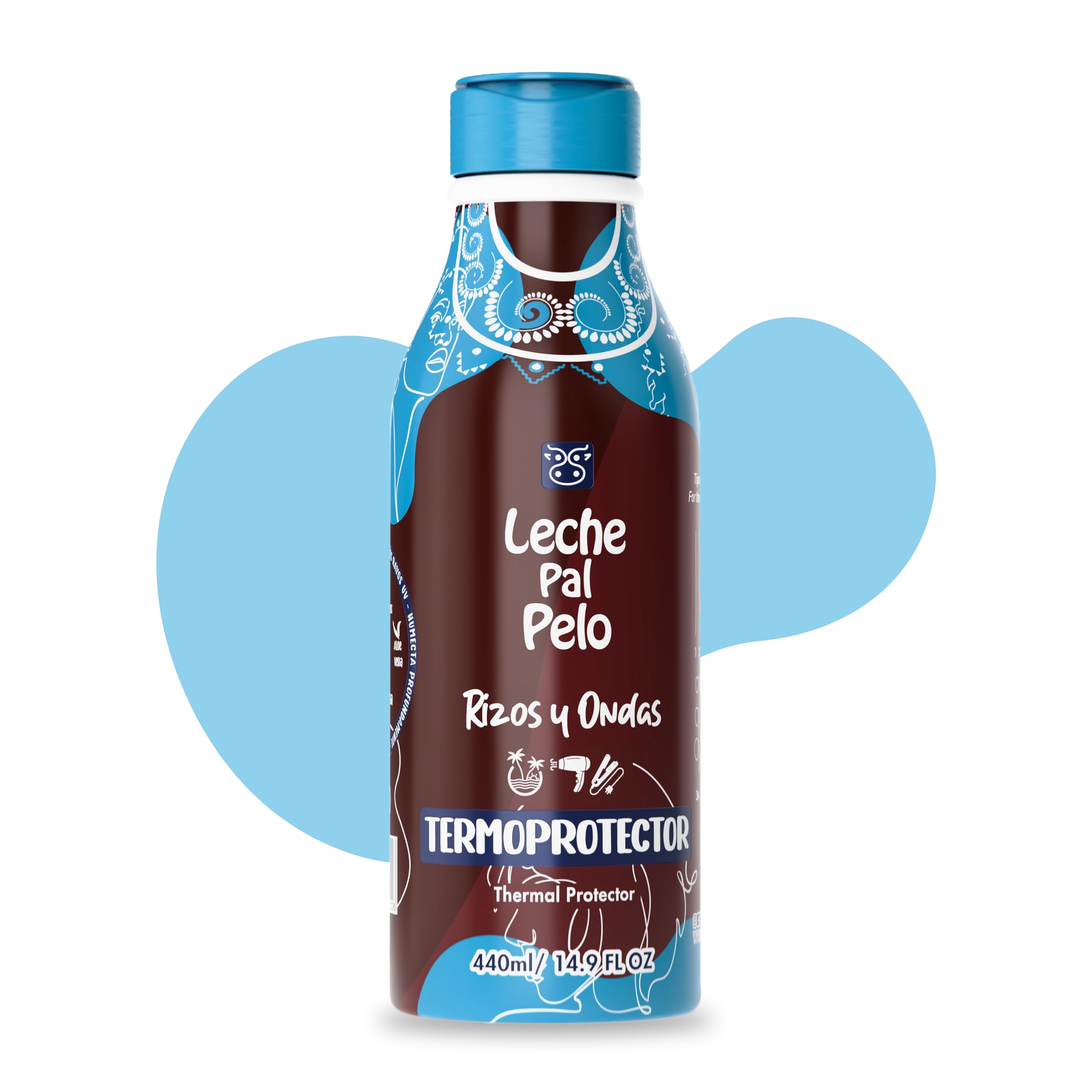 Leche Pal Pelo Afro Thermoprotector - Thermoprotector 15oz(440ml)