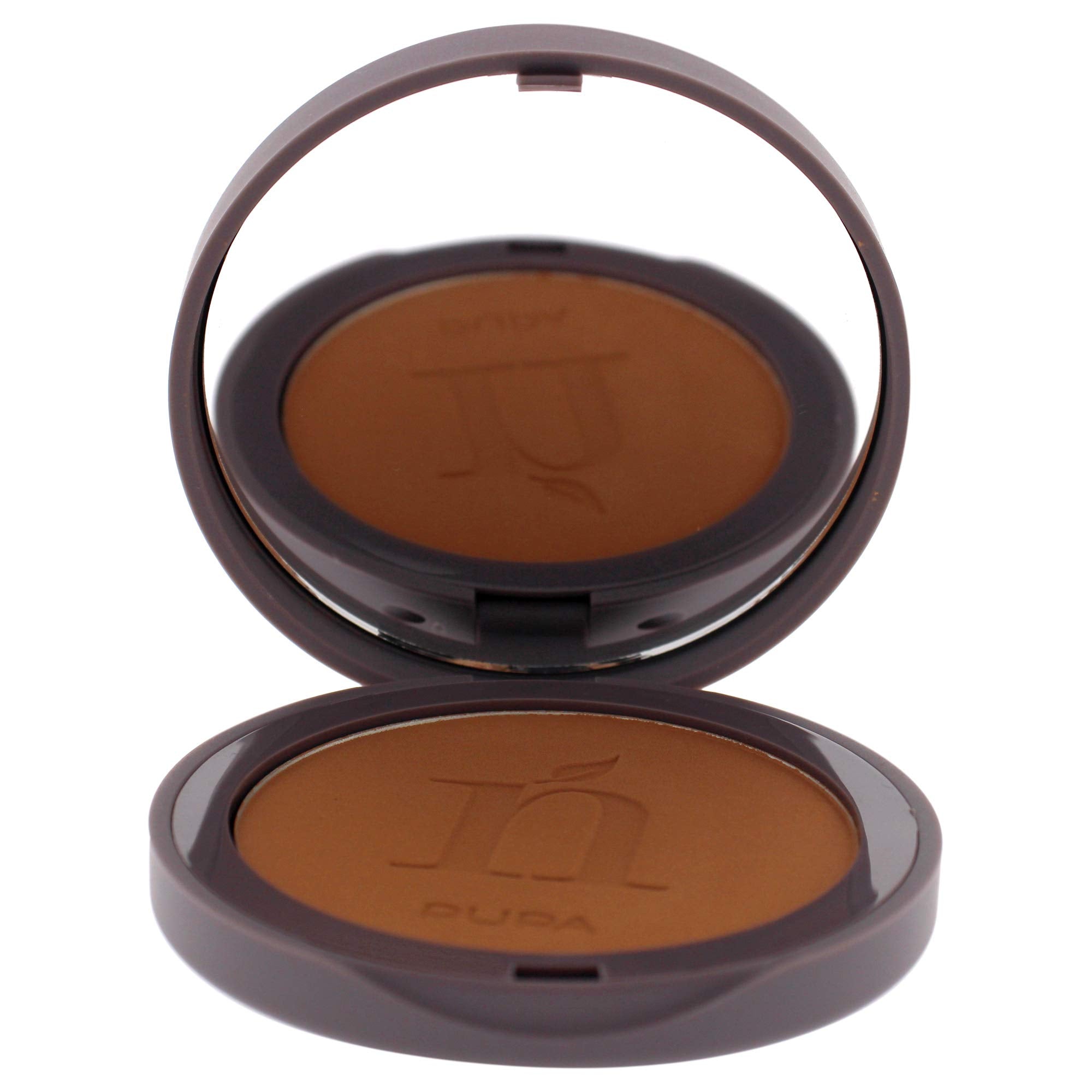 PUPA Milano Natural Side Bronzing Powder - Compact Bronzing Powder 99.9% Ingredients of Natural Origin - Gives Your Face a Natural Even-Looking Tan - 003 Intense Bronze - 0.28 Oz (I0111842)