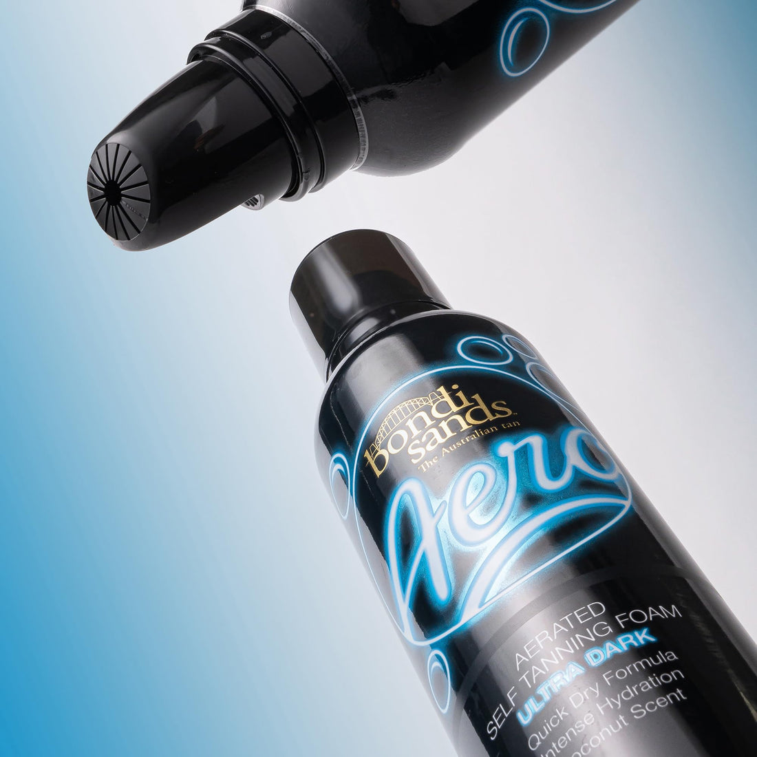 Bondi Sands Aero Self Tanning Foam | Lightweight + Fast-Drying Aerosol Formula Gives Skin a Hydrated, Long-Lasting Bronzed Glow | Ultra Dark, 7.61 Oz/225 mL