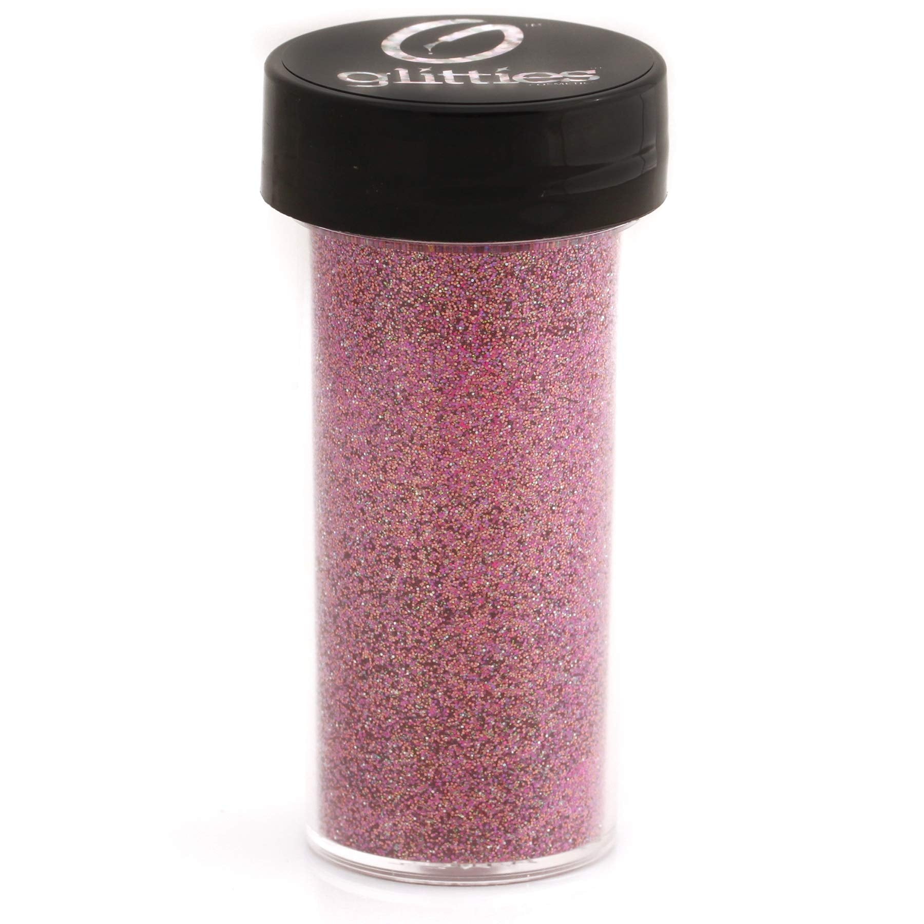 GLITTIES - Blushing Bride - Cosmetic Extra Fine (.006) Mixed Glitter Powder - Make Up, Body, Face, Hair, Lips, Nails - (30 Gram Jar)