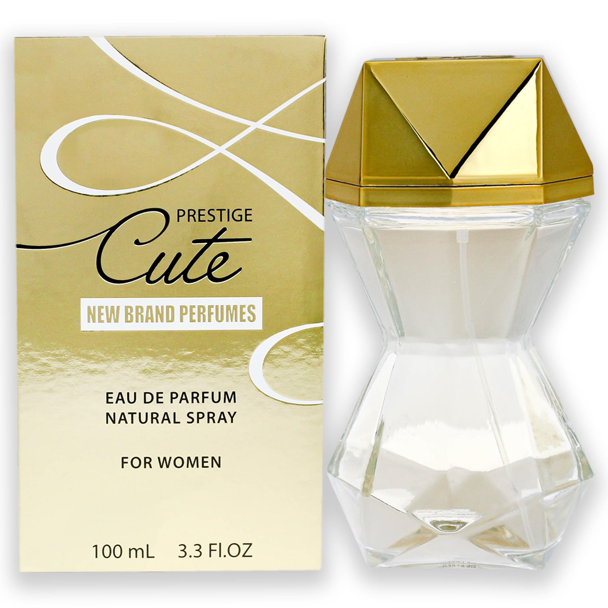 New Brand Cute By Brand, 3.3 Oz Eau De Parfum Spray For Women