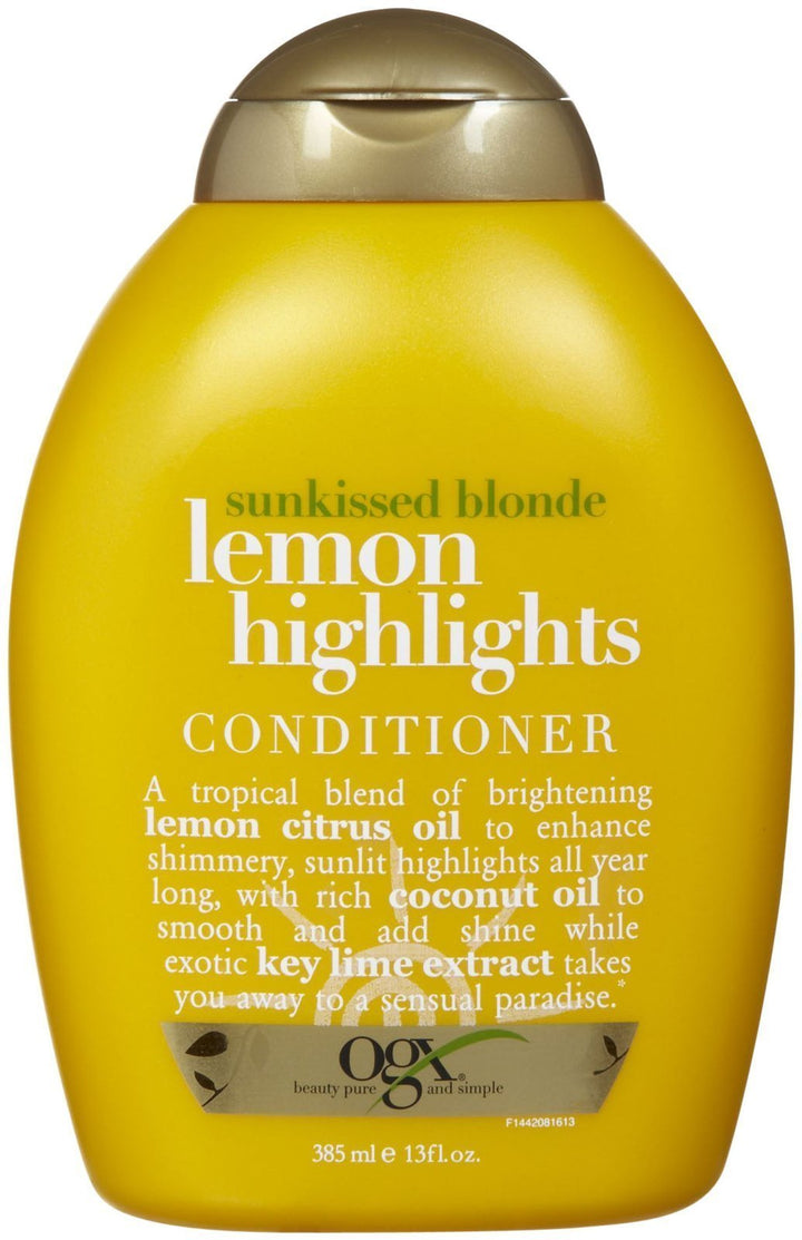 Ogx Sunkissed Blonde Lemon Highlights Conditioner - 13 oz