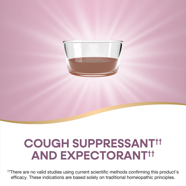 Nature's Way Boericke & Tafel Daytime Cough & Bronchial Syrup, Cough Suppressant†† & Expectorant††, Non-Drowsy, 4 Fl. Oz