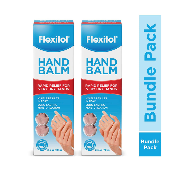 Flexitol Hand Balm, Rich Moisturizing Hand Cream for Fast Relief (Pack of 2)