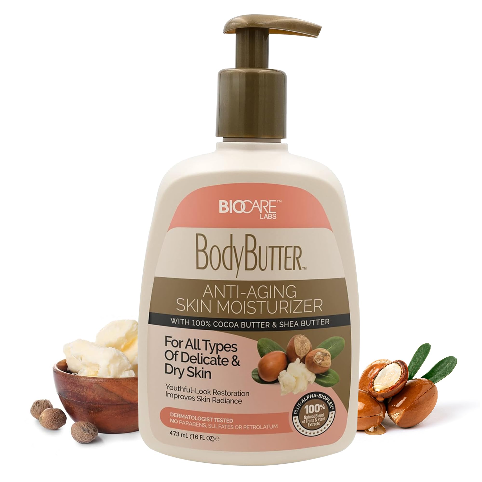 Naturally Clear Skin Body Butter Cocoa Butter/Shea 16oz