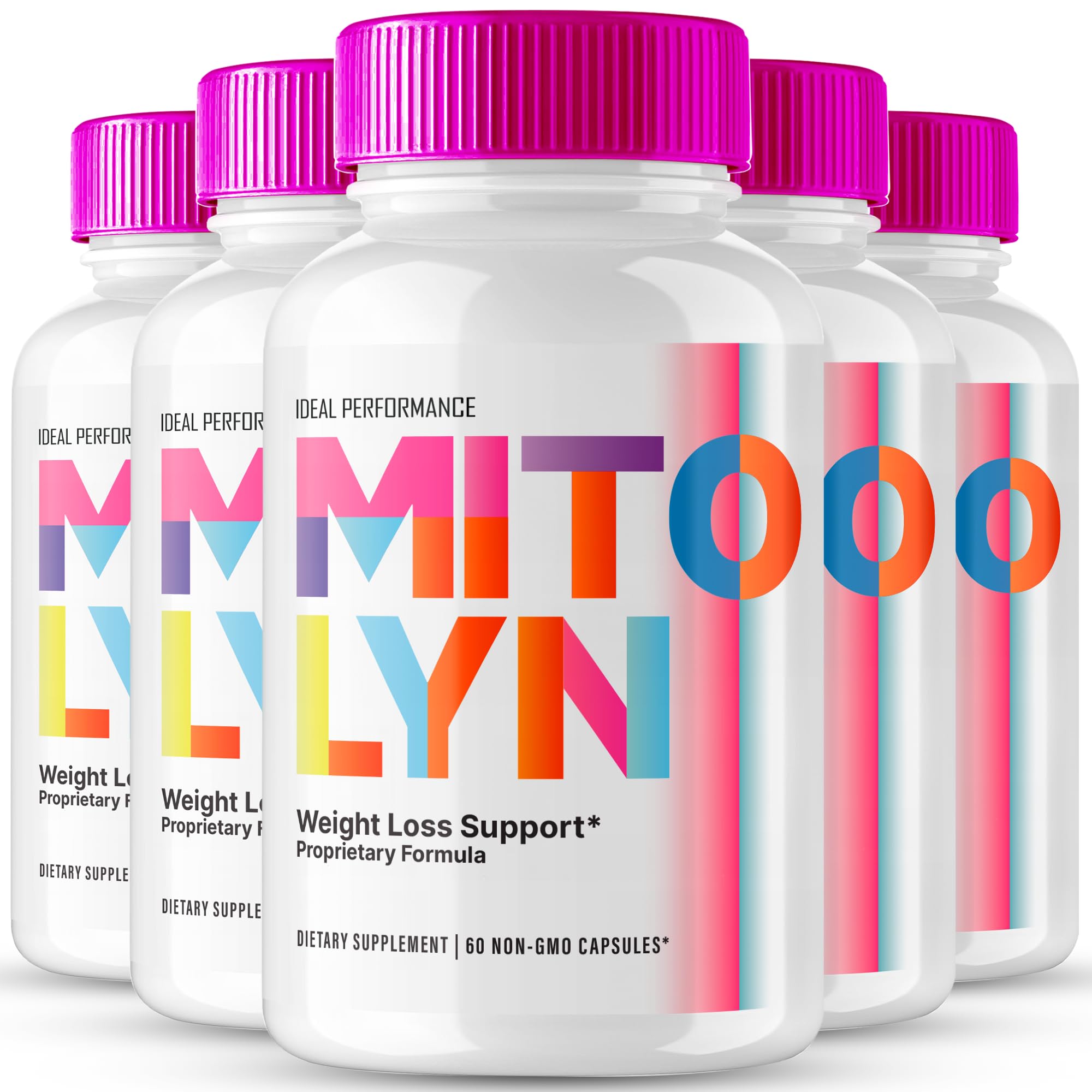 Mitolyn Capsules, Mitolyn Pills Advanced Formula - Mitolyn Dietary Supplement for Maximum Strength, Mito lyn All Natural Keto Pills, Mitolyn Capsules, Mito lyn Pills Reviews (5 Pack)
