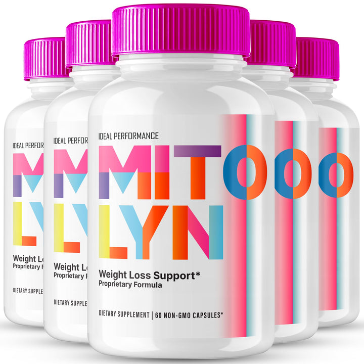 Mitolyn Capsules, Mitolyn Pills Advanced Formula - Mitolyn Dietary Supplement for Maximum Strength, Mito lyn All Natural Keto Pills, Mitolyn Capsules, Mito lyn Pills Reviews (5 Pack)