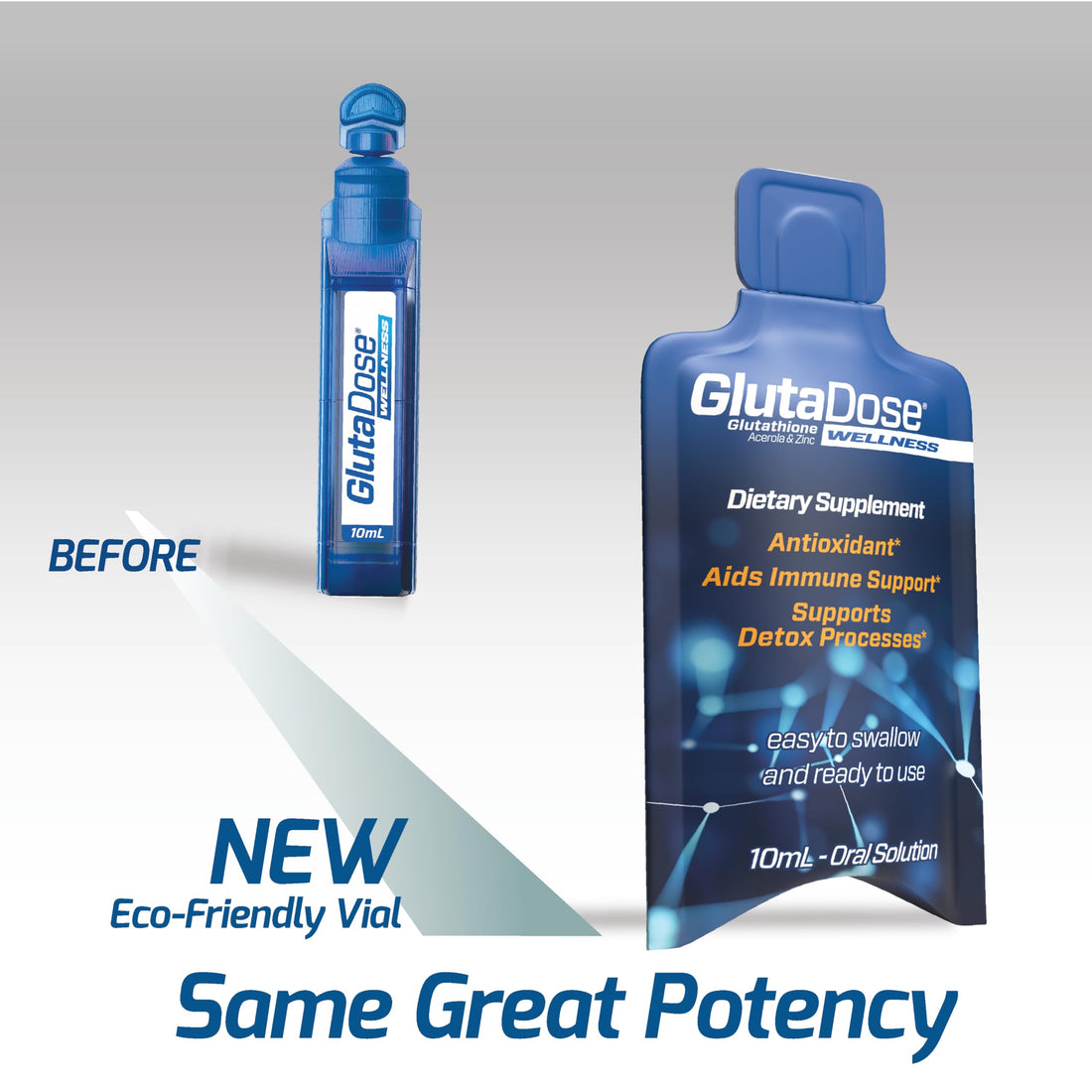 Liquid Glutathione Supplement, Lemon Berry Flavored Acerola Energy Booster w/Zinc, Daily Vitamins & Minerals Blended in Liquid Vials, Everyday Auto-Immune Support for Adults