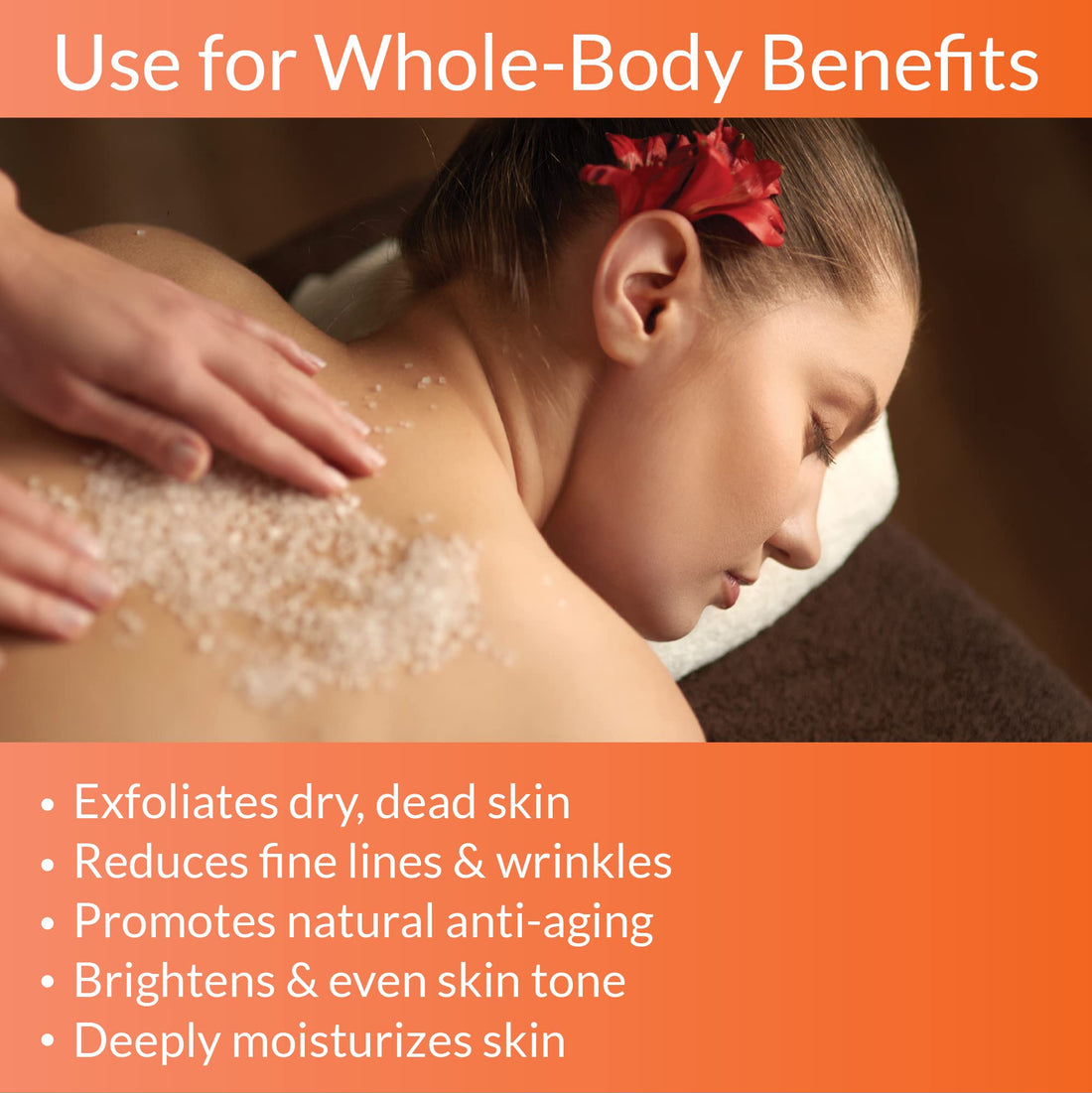 Organic Fiji Lemongrass Tangerine Sugar Polish Lemongrass Tangerine 20 oz