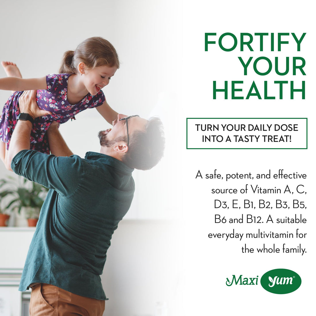 Maxi Health Multivitamin Gummies Vitamins for Adults & Kids - Cherry Flavored Gummy Multivitamins - 60 Vitamin Gummies for Women and Men - Daily Multi Vitamin Womens & Mens Multivitamins Gummies