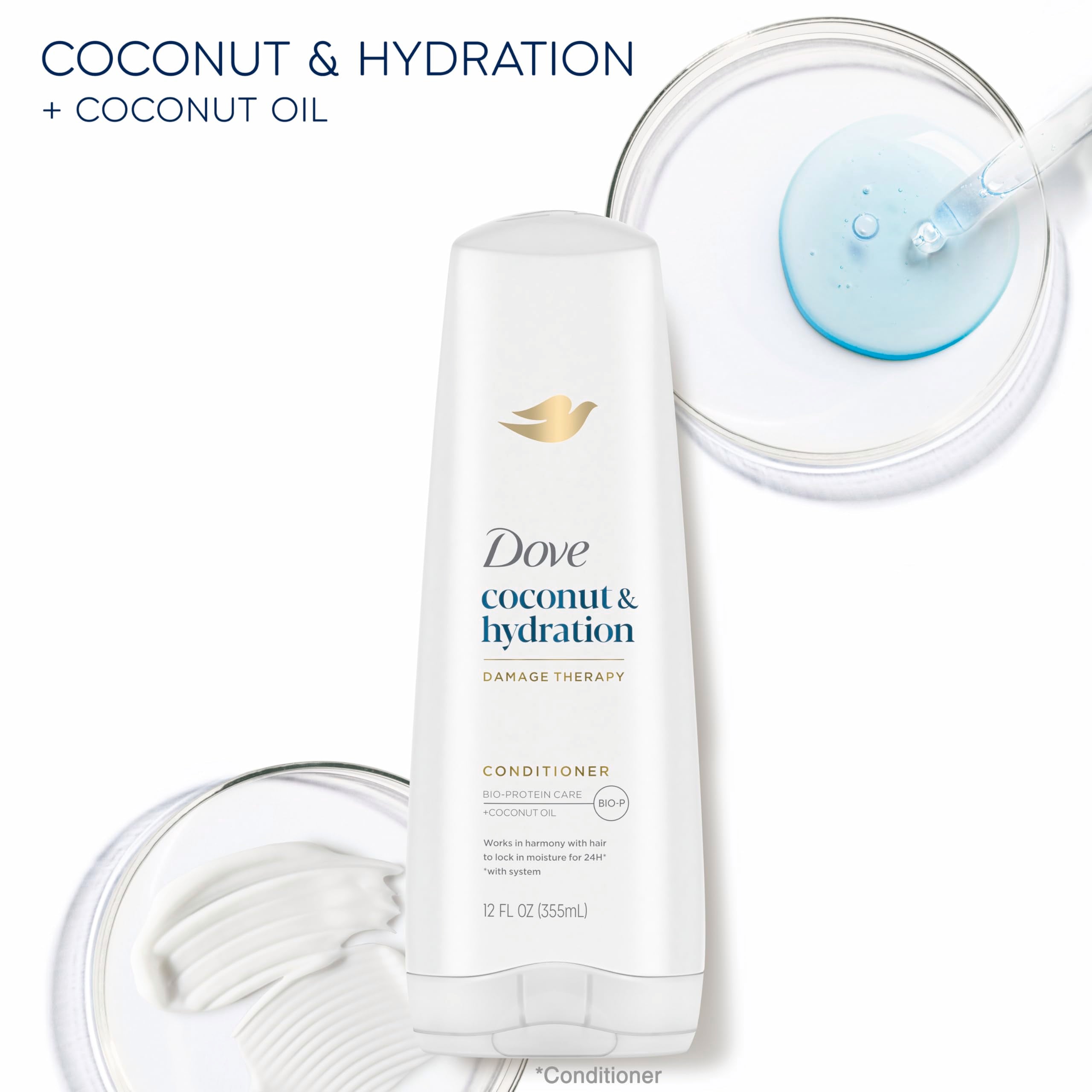Dove Nutritive Solutions Conditioner, Coconut & Hydration 12 oz