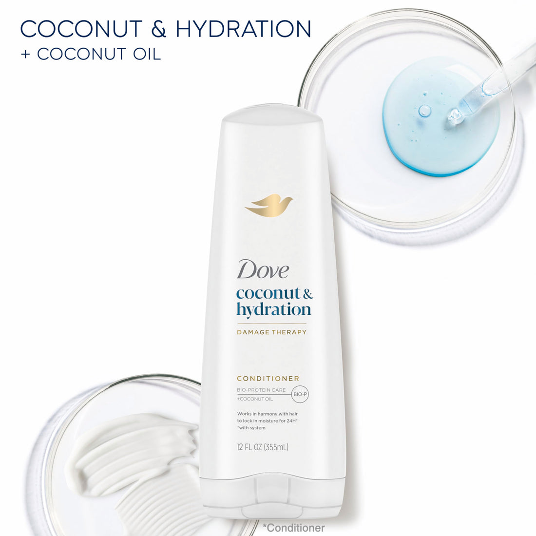 Dove Nutritive Solutions Conditioner, Coconut & Hydration 12 oz