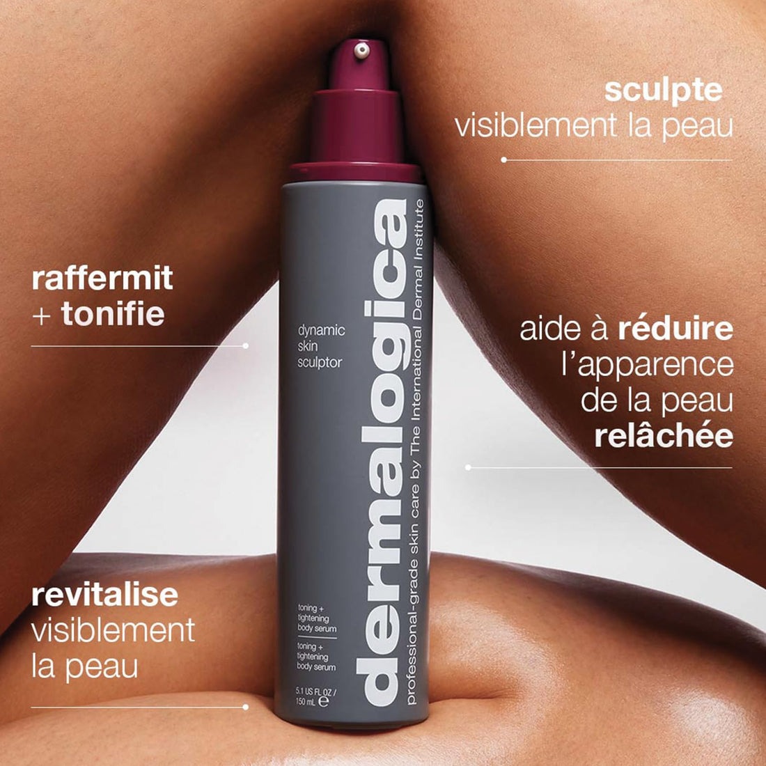 Dermalogica Dynamic Skin Sculptor Body Serum, Firimg and Hydrating Body Sculping Lotion - Tightens, Tones, and Sculpts Skin, 5.1 fl oz