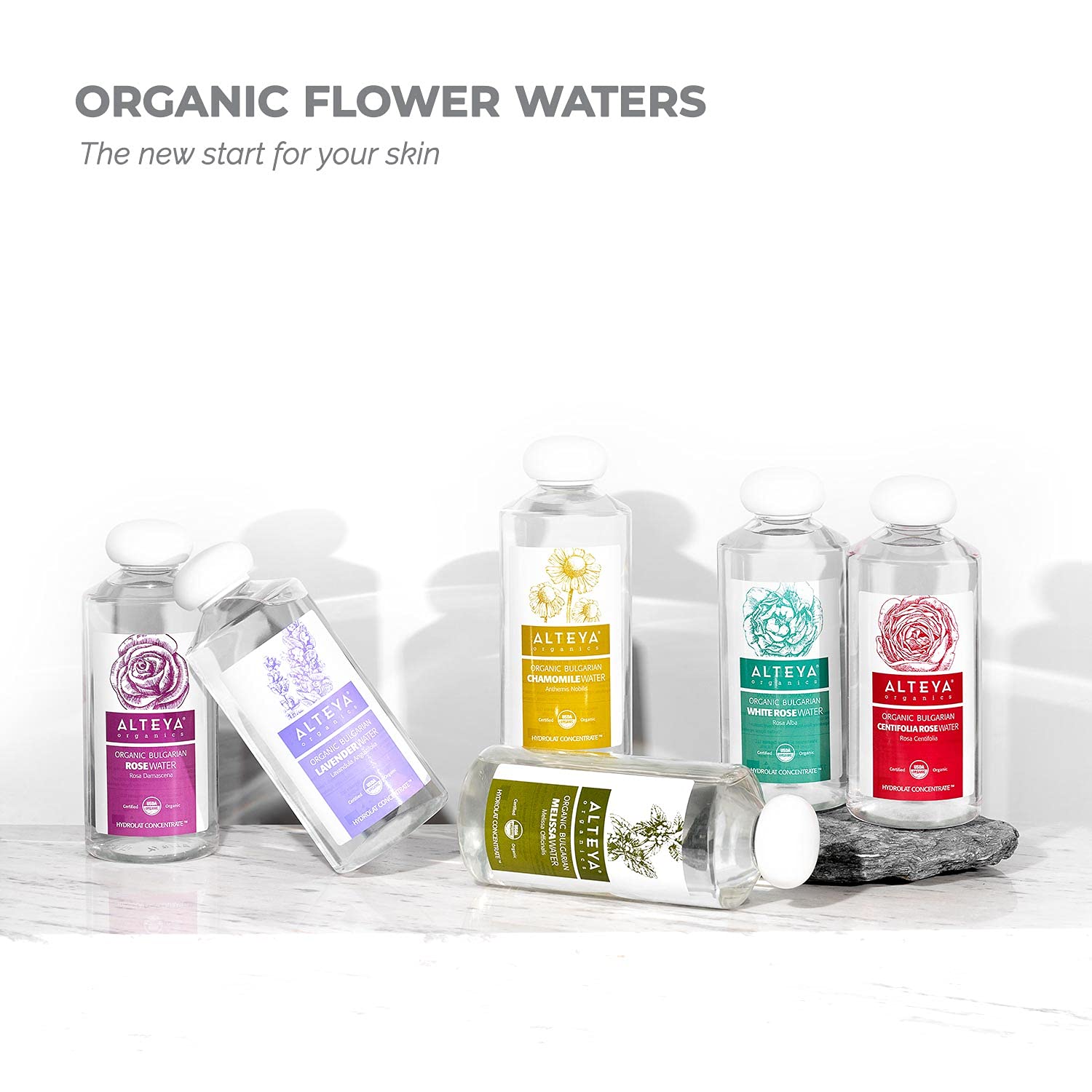 Alteya Organic Bulgarian Rose Water, Extra Large, 17 fl.oz / 500ml - 100% Pure, USDA Certified Organic