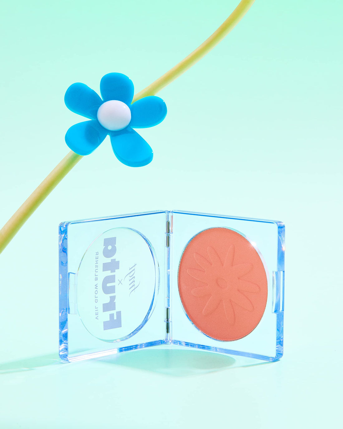 THE FACE SHOP Fruta Veil Glow Blush | Lively Complexion,Natural Look | Adheres Skin Evenly without Fallouts | Peach Garden,4.2g,K-Beauty