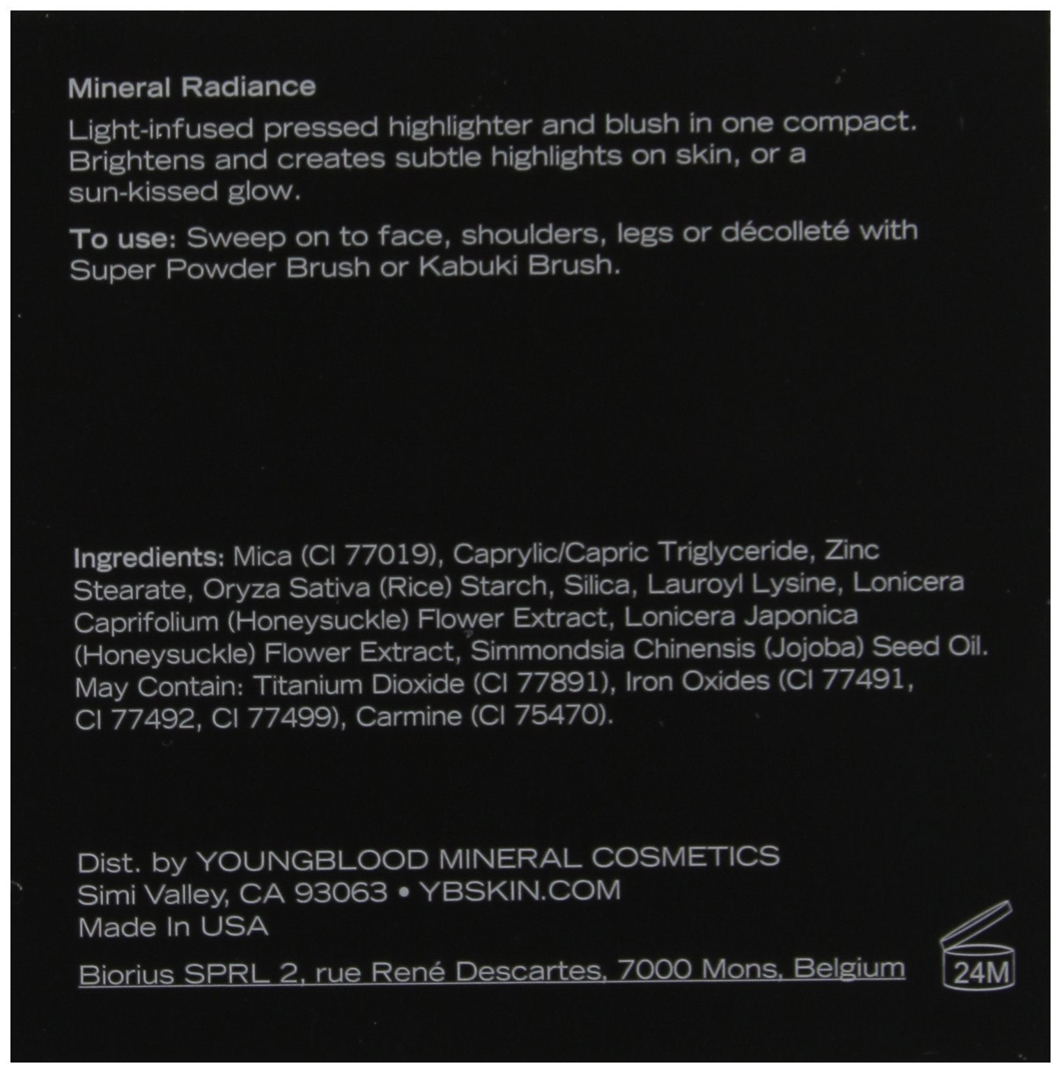 Youngblood Mineral Radiance Face Bronzer, Sunshine, 9.5 Gram