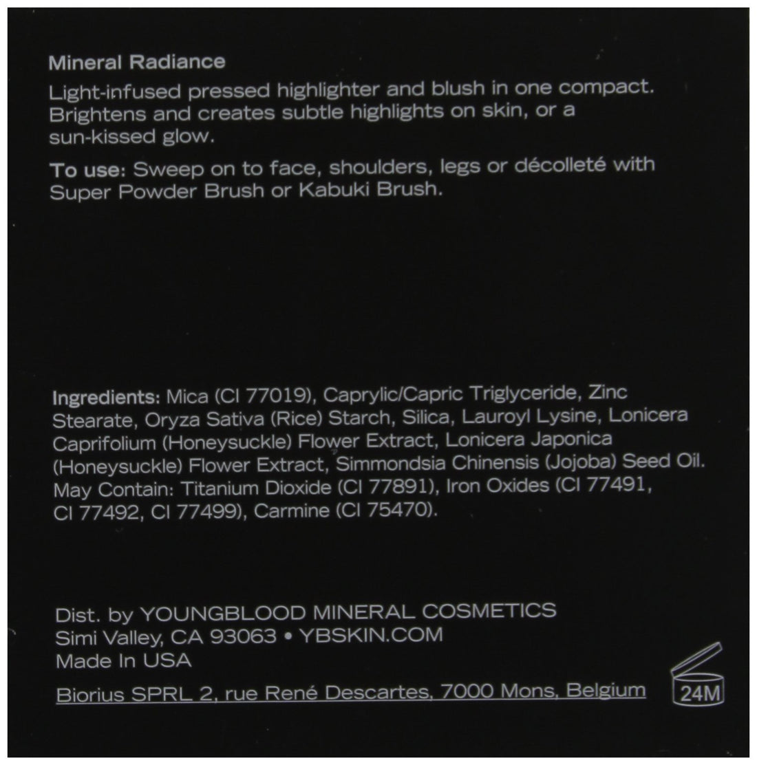 Youngblood Mineral Radiance Face Bronzer, Sunshine, 9.5 Gram