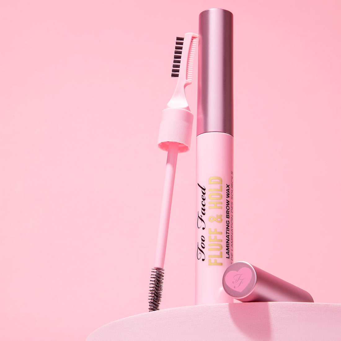 Too Faced Fluff & Hold Laminating Brow Wax | Volumizing, Vegan + Cruelty Free, 0.32 Ounce