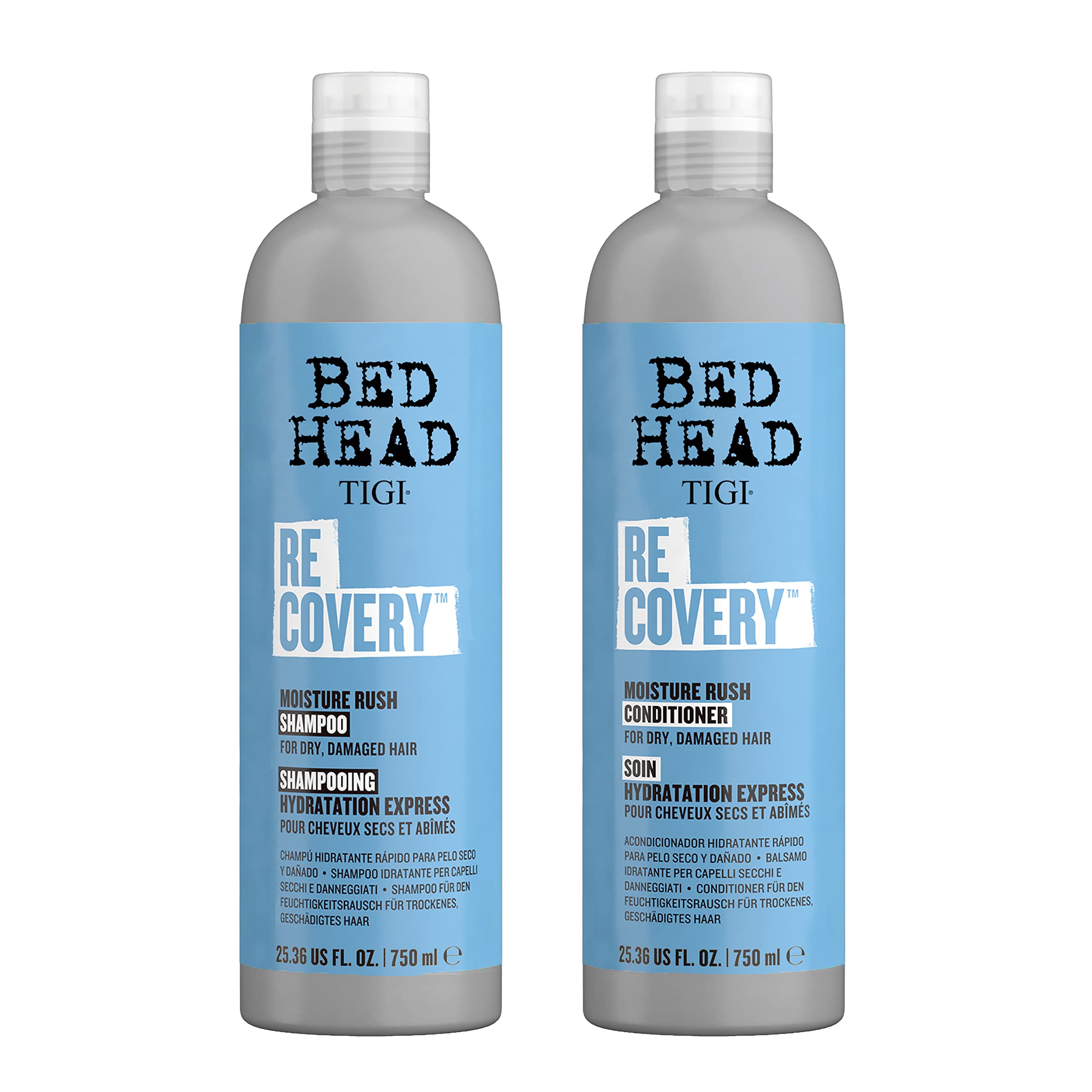 TIGI Bed Head Shampoo & Conditioner For Dry Hair Recovery With Prickly Pear Cactus Extract 2 x 25.36 fl oz