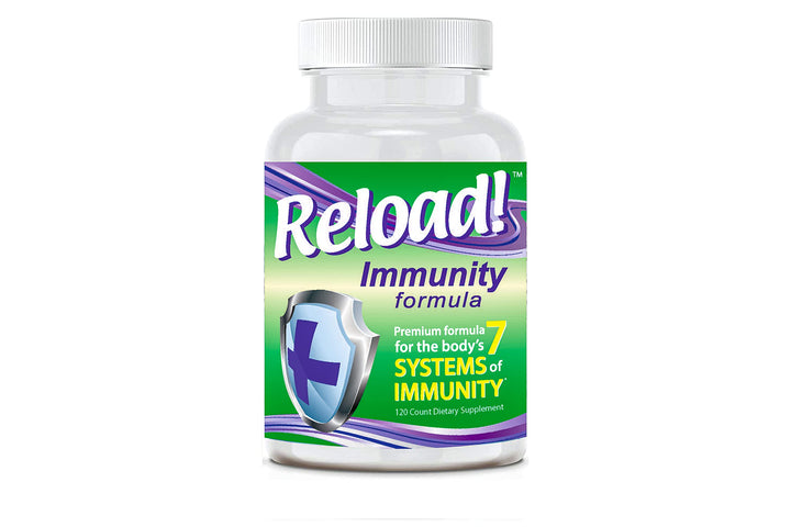 Reload! Immunity Antioxidant, Echinacea, Vitamins A, C, D, Zinc, Selenium, Ginkgo, Aloe, Probiotic/Prebiotic, Fenugreek Capsule 120ct, 30 Day Supply