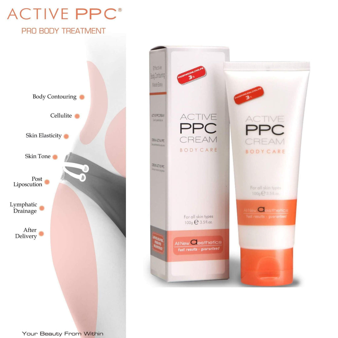 Defining Gel, Active PPC skinny Anti Cellulite cream , It works for Firming Tightening , Reduce the Fat Content Within a Person's Cellulite Cells. Anti Cellulite Concentrate cream 3.5 Oz .