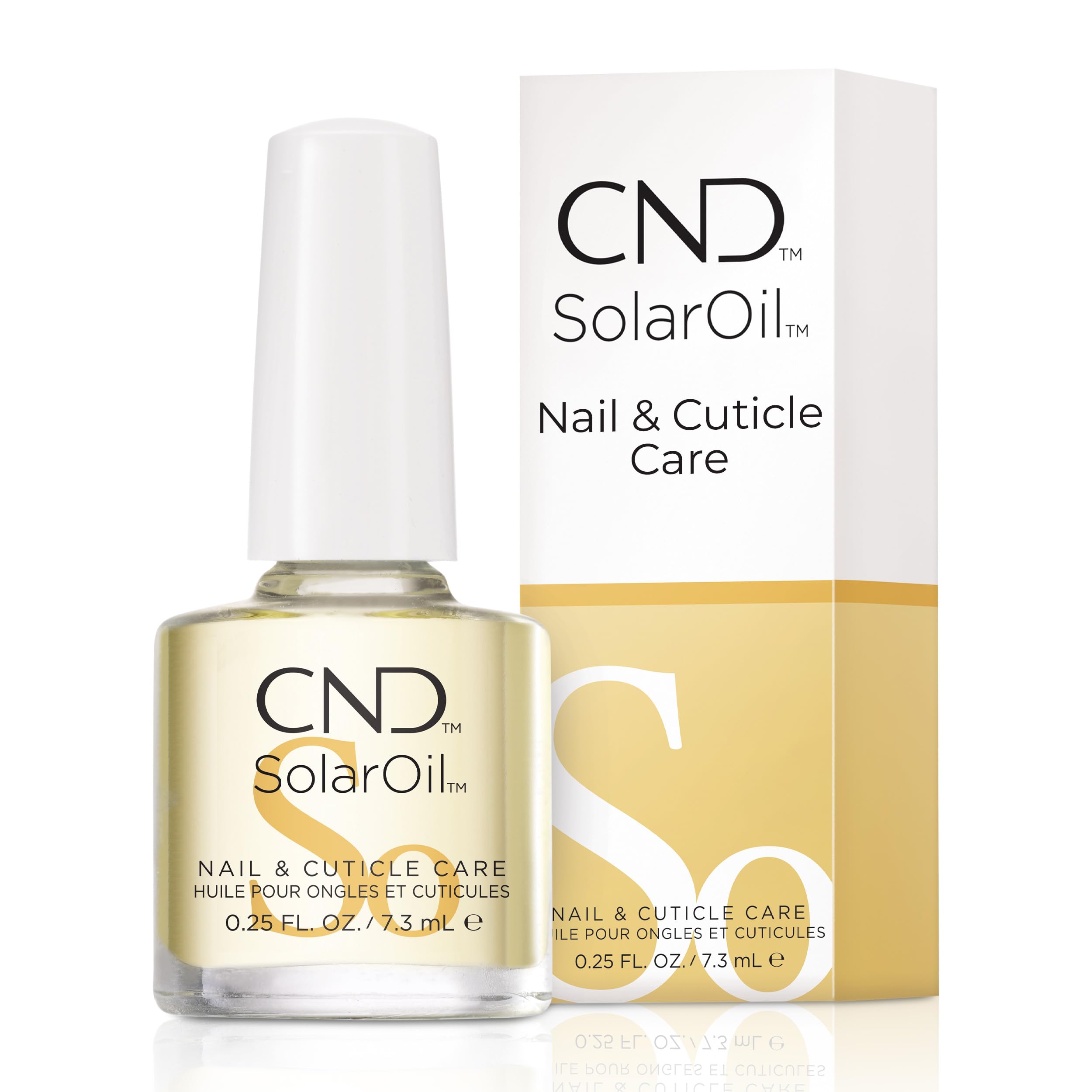 CND Essentials Nail & Cuticle Oil, Solaroil, 0.25 fl. oz.