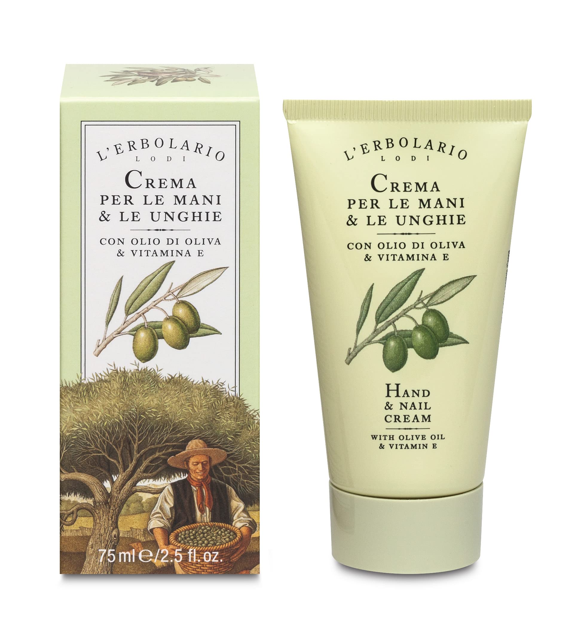 Hand and Nail Cream by LErbolario for Unisex - 2.5 oz Cream