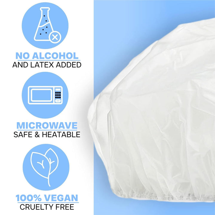 Drench No Water Hair Washing Cap - Waterless Shower Caps with Shampoo and Conditioner - Disposable Rinse Free Wash Aids - Ideal for Elderly and Disabled - Pack of 18