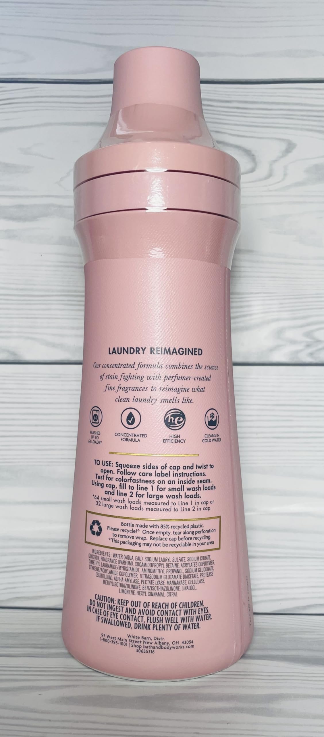 Bath & Body Works Champagne Toast Fabric Care Fragrance Laundry Detergent