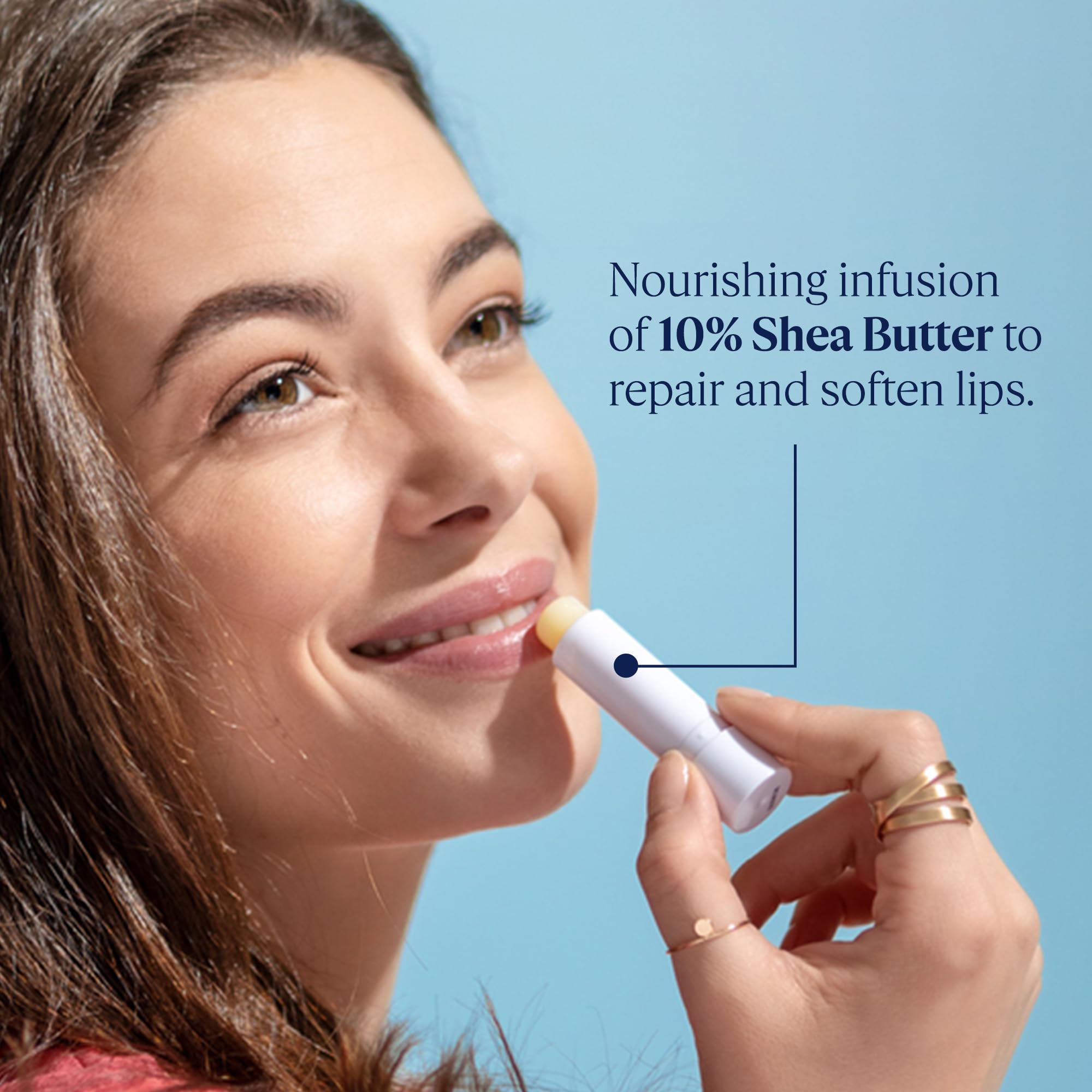 L'Occitane Ultra-Rich 10% Shea Butter Nourishing Lip Balm Stick: Moisturize Dry Lips | Twist Up | Softening | With Beeswax and Castor Oil | Silicone-Free