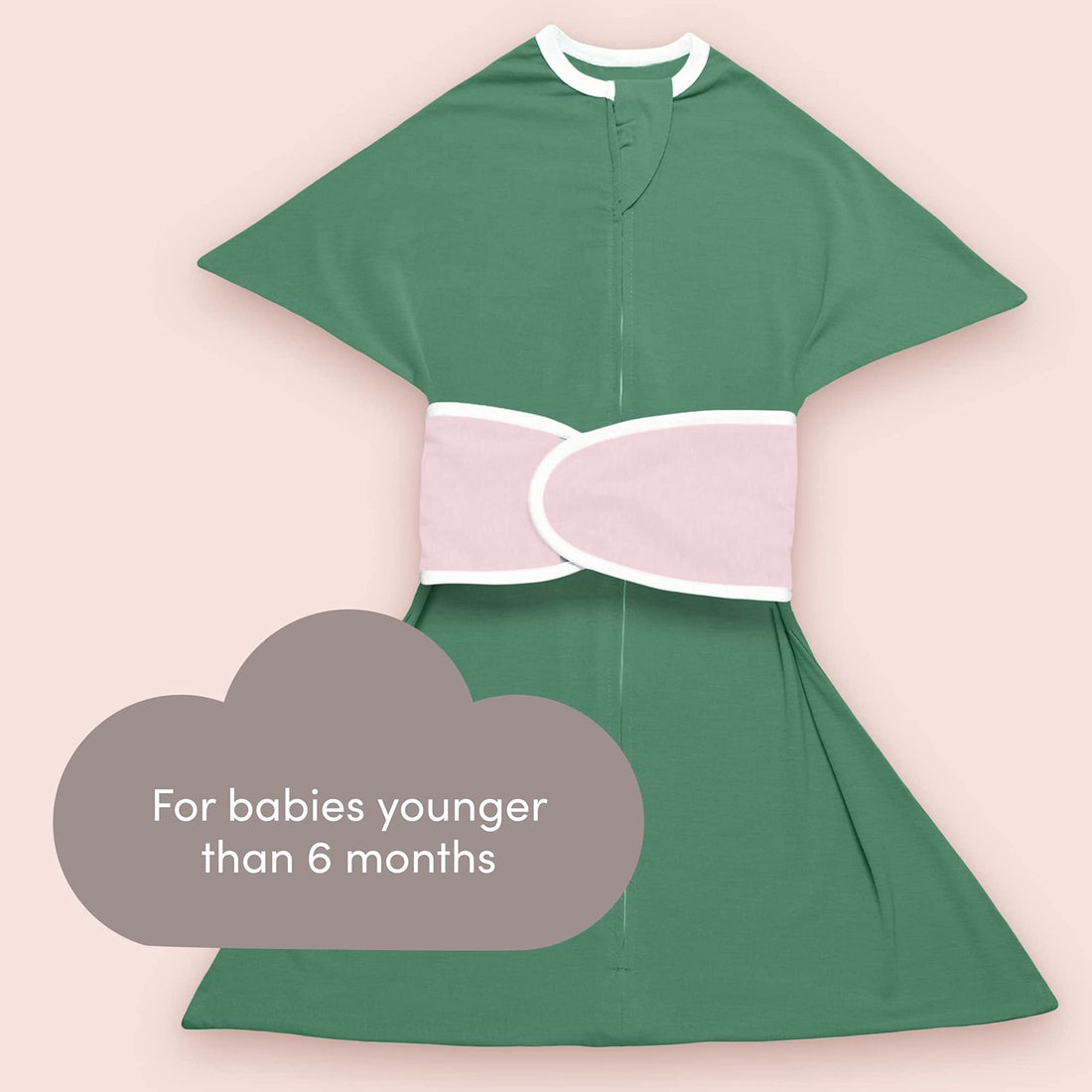 SleepingBaby Snuggle Strap - a Zipadee-Zip Accessory for Wearable Blanket - Pink