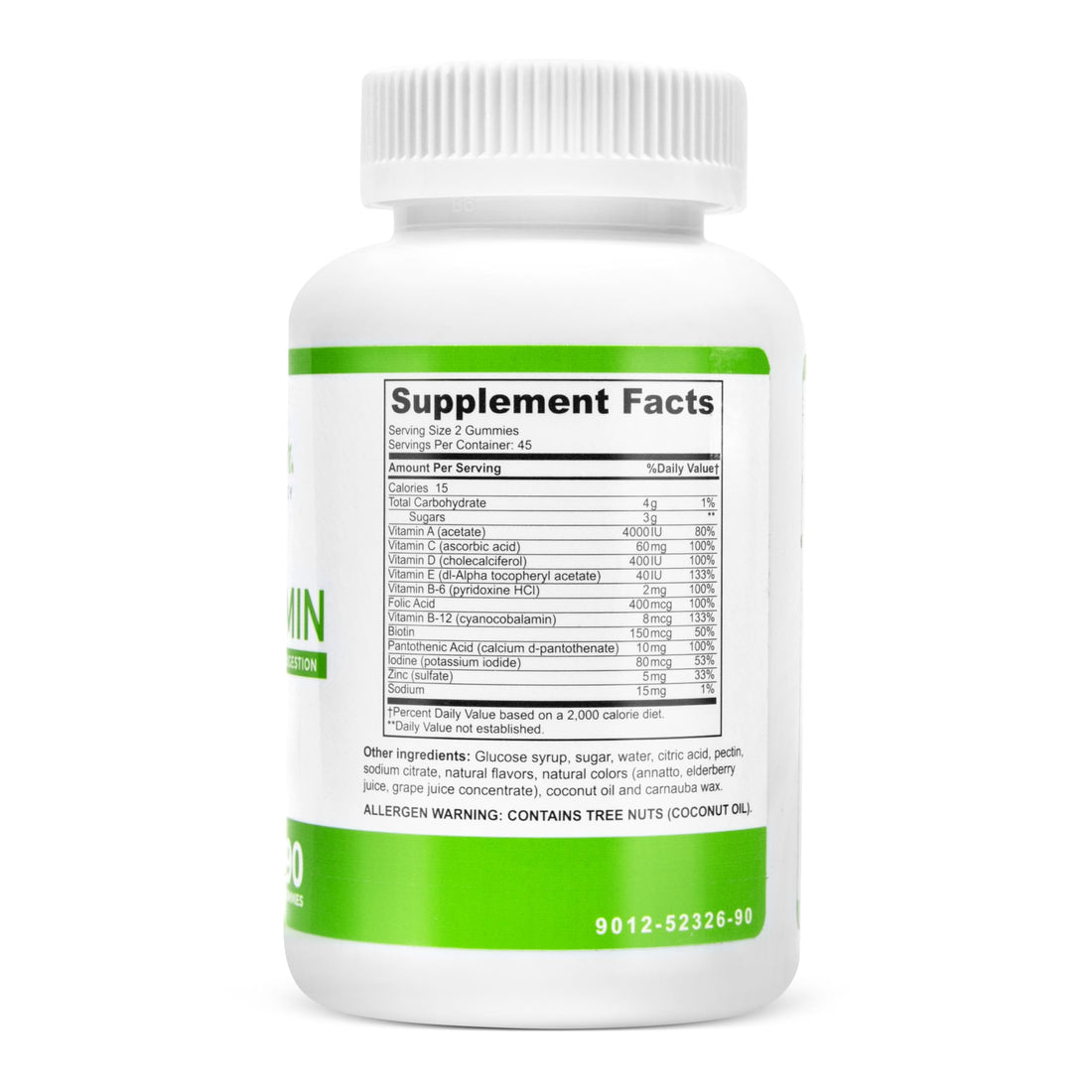 BariSlim Bariatric Chewable Multivitamin Gummies - Specially Formulated Gummy Vitamin for Patients After Weight Loss Surgery - Easy to Digest & Great Tasting Fruit Flavors | 90 Fruit Chews