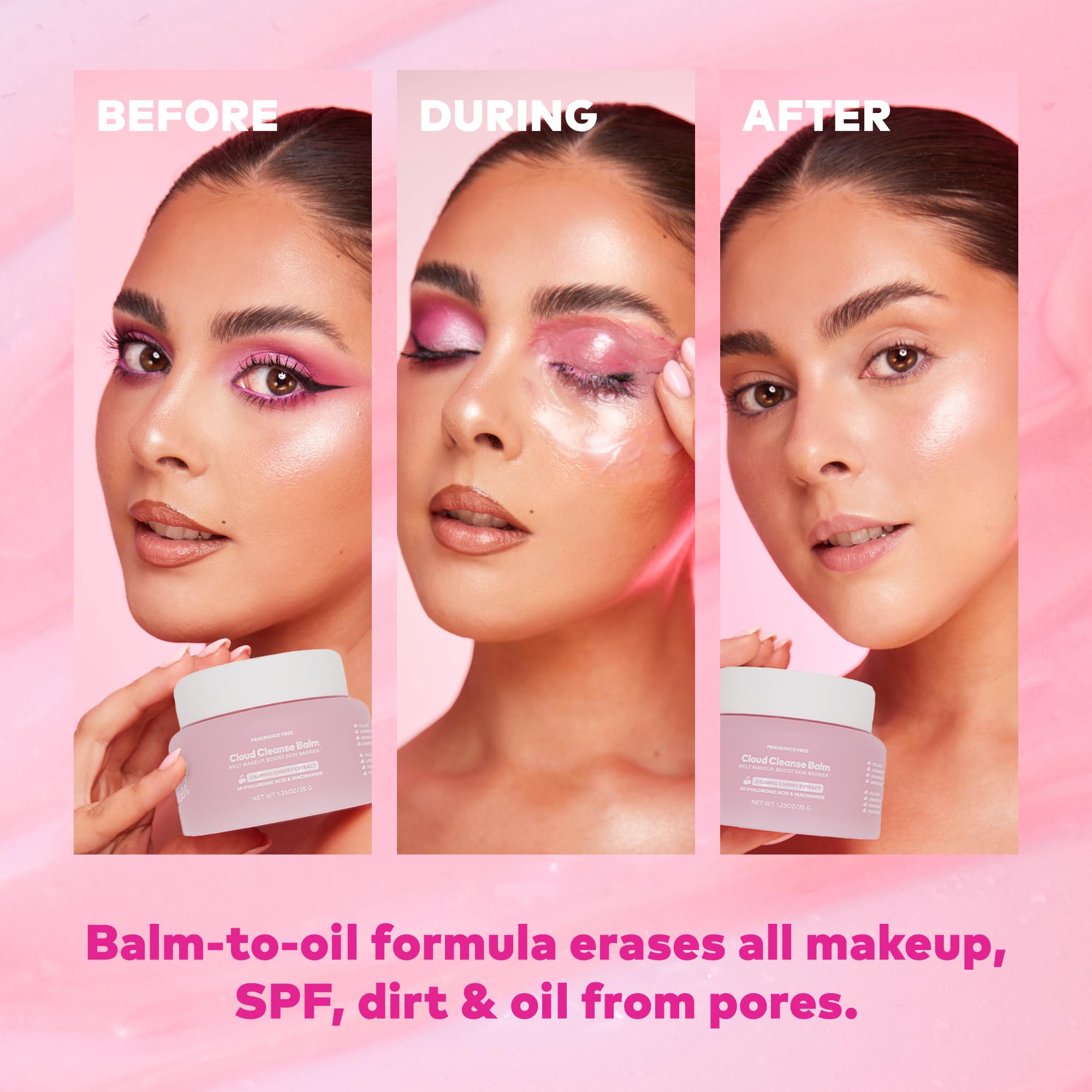 MakeUp Eraser The Original Cloud Cleanse Balm, Melting Cleanser Makeup Remover Balm for Face, 35g/1.28oz