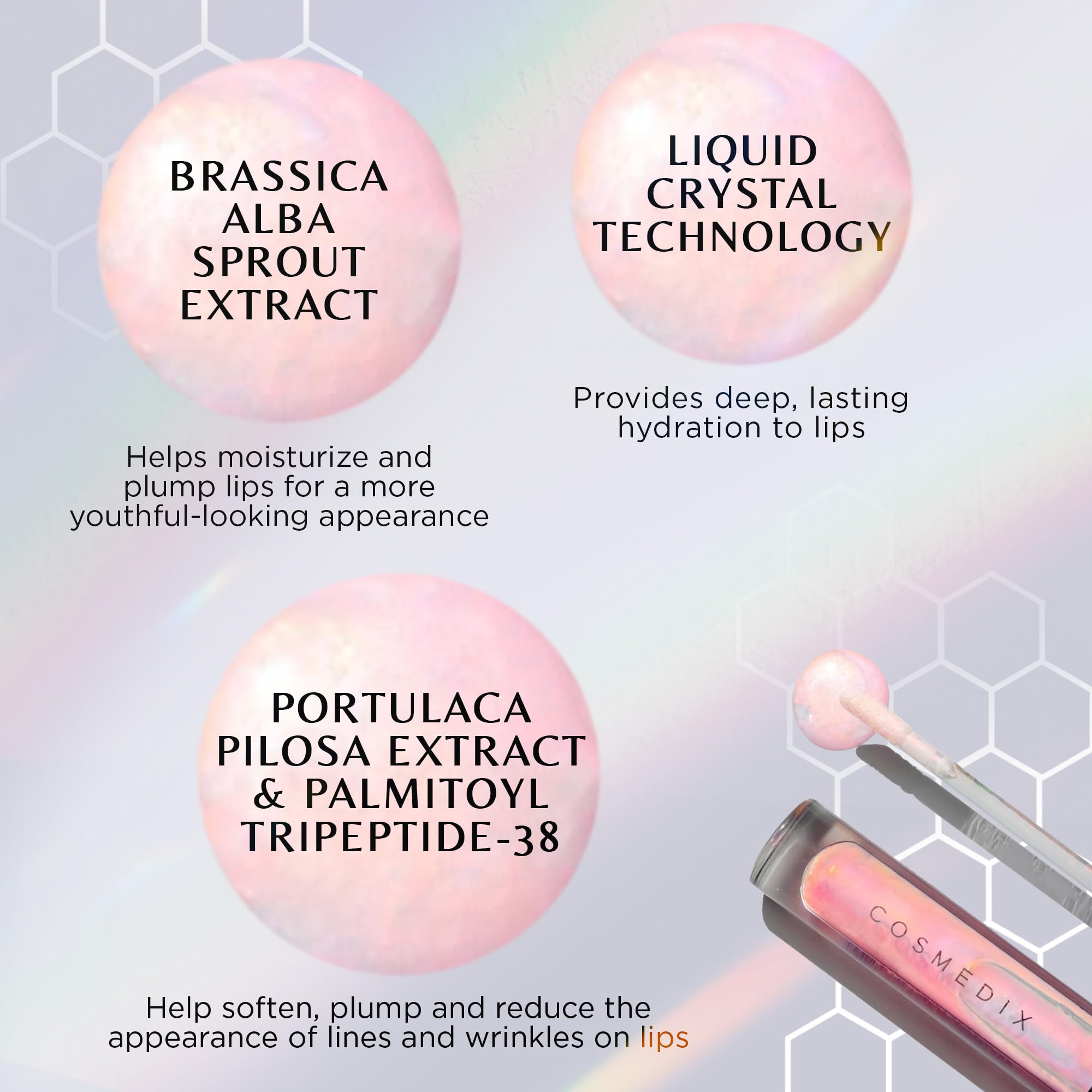 COSMEDIX Lumi Crystal Liquid Crystal Lip Hydrator