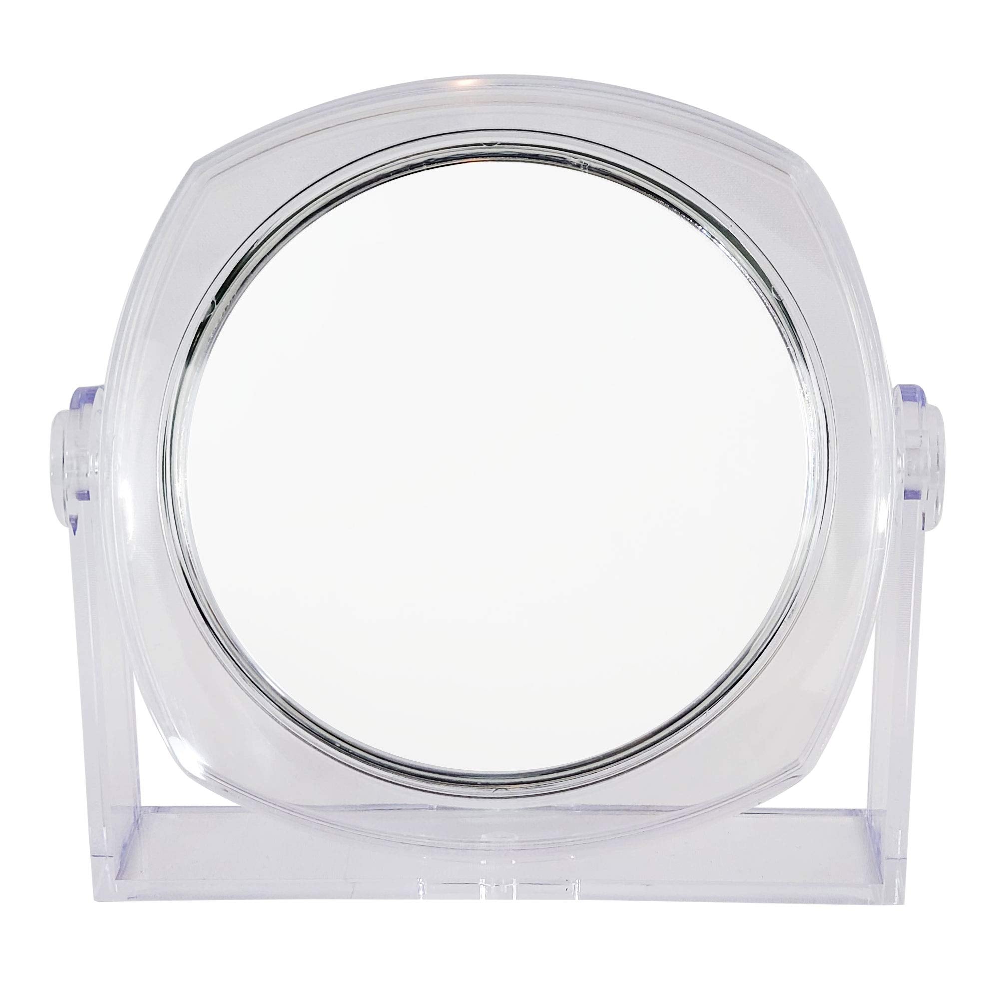 Rucci Clear Vanity Mirror, 1X/10X