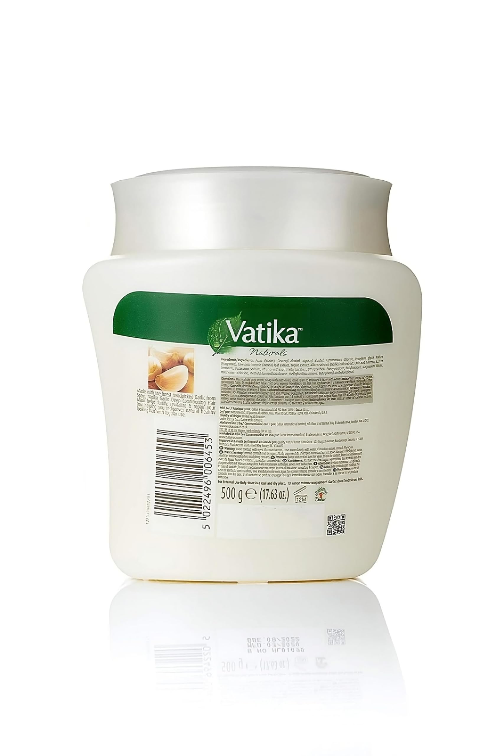 Dabur Vatika Naturals Garlic Hair Mask Conditioning Cream, 500 Gram