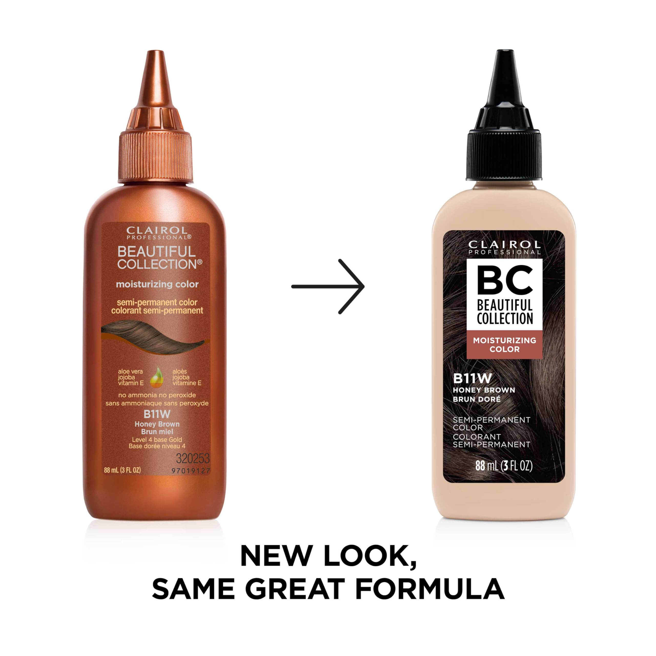 Clairol Professional Beautiful Collection Hair Color, 11W Honey Brown, 3 oz. - Packaging May Vary