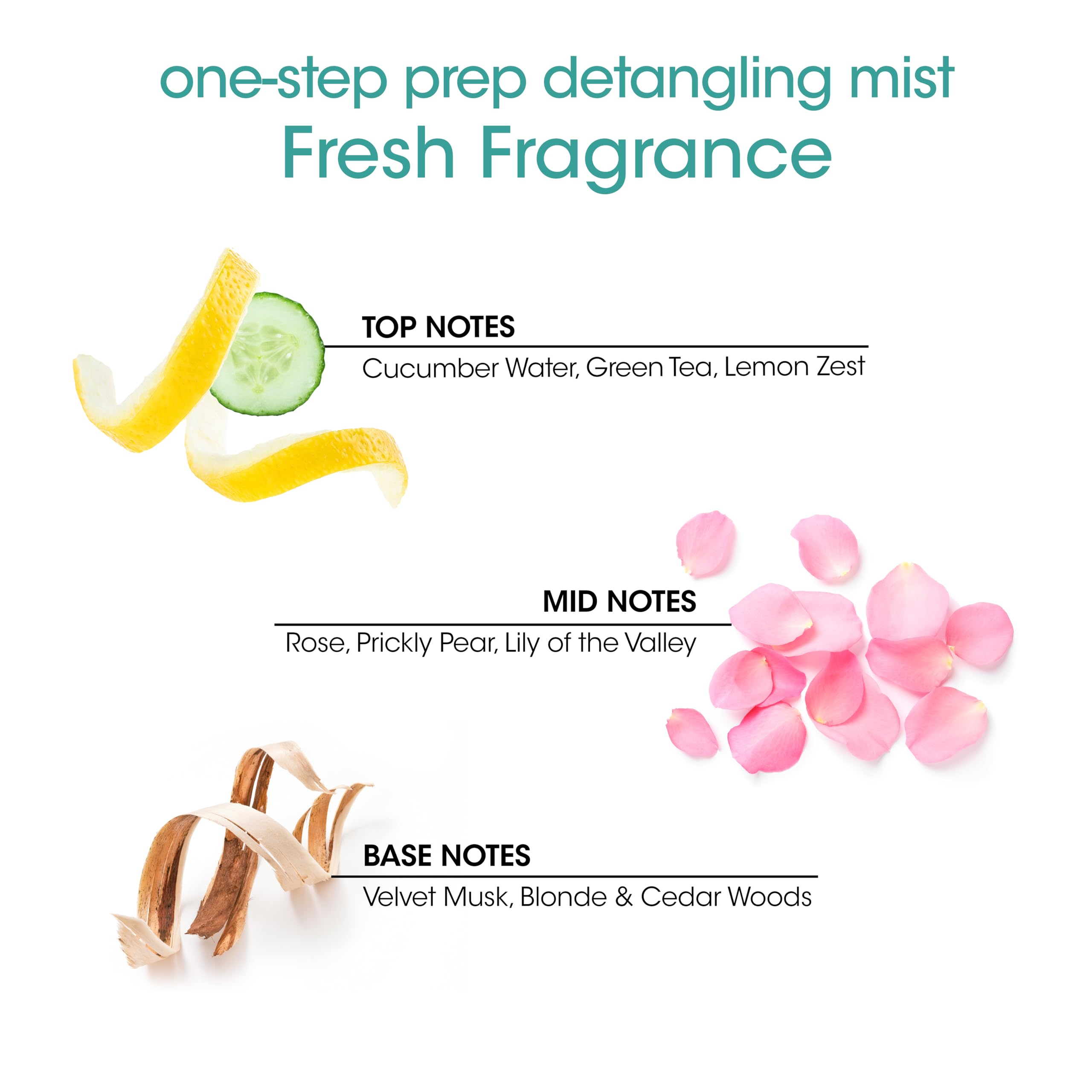 NUTRI-OX One-Step Prep Detangling Mist Leave-In Conditioner Detangler | For Fine, Thinning Hair | Clinically & Dermatologically Tested | Color-Safe | 8 Fl Oz