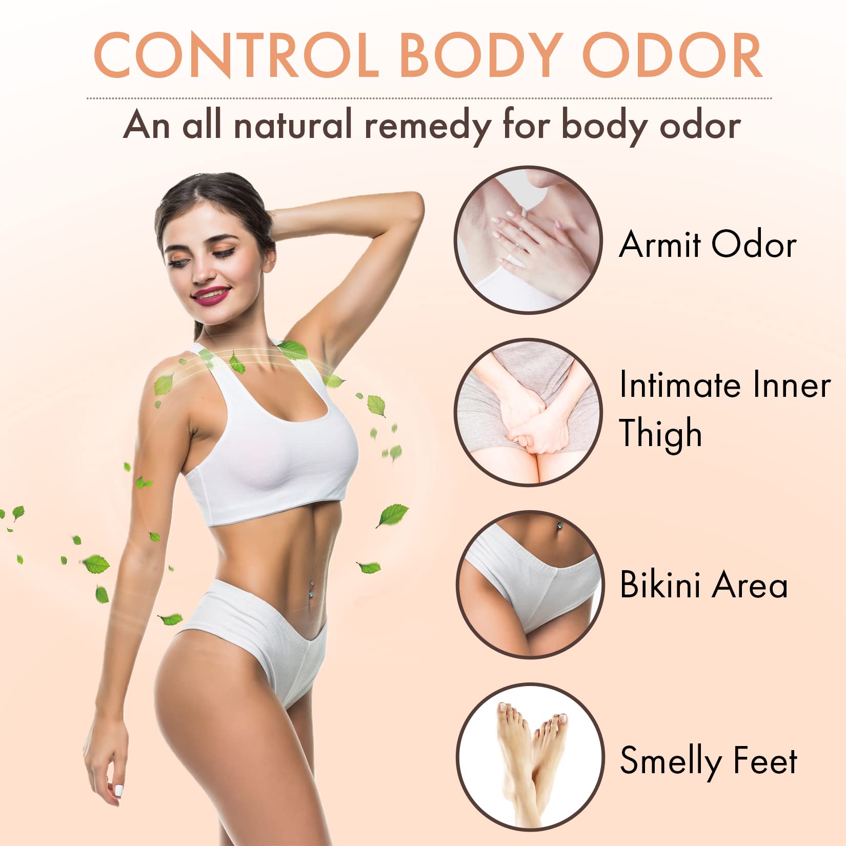 Persimmon Soap Bar for Body Odor Control – Purifying Deodorizing Body Wash with Japanese Persimmon & Green Tea Extract for Eliminating Body Odor – Deodorant Soap for Skin Brightening (2 Pack)