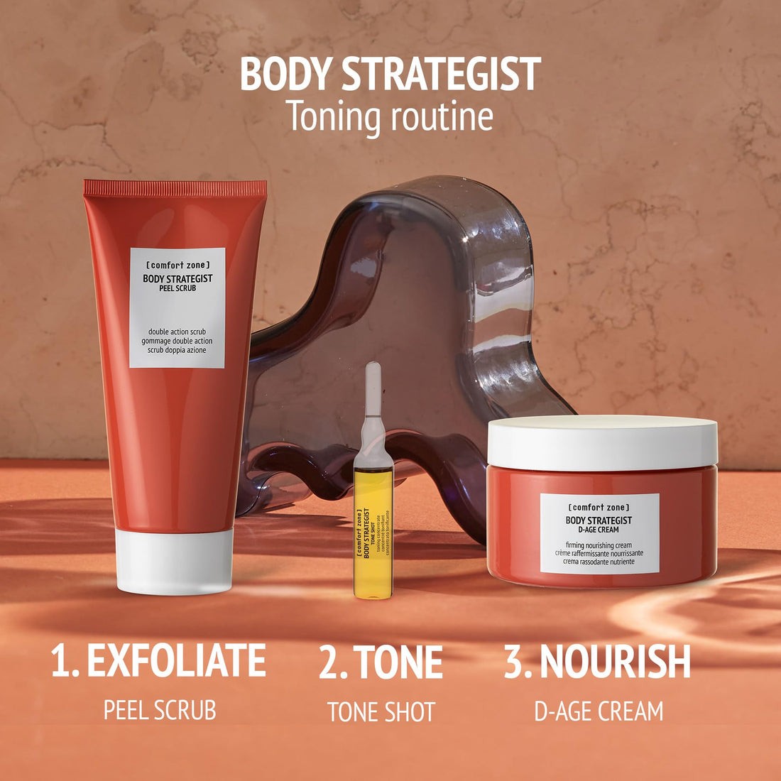 [comfort zone] Body Strategist D-Age Cream | Nourishing Firming Body Cream, 6.36 oz