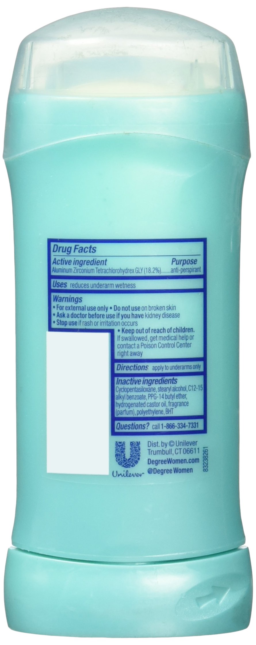 Degree Fresh Oxygen Invisible Solid Anti Perspirant and Deodorant